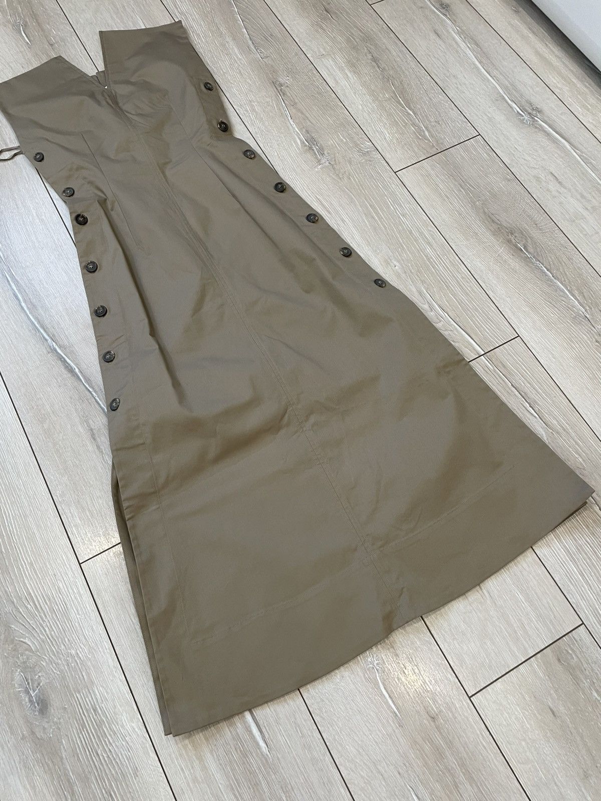 Other NEW SONIA CARRASCO Beige tight-fitting skirt/dress Size S / US 4 / IT 40 - 2 Thumbnail