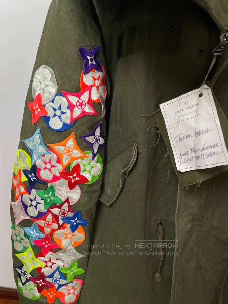 READYMADE Ready Made Long Fishtail Parka, Military Fabric, Badge, Fi Size US S / EU 44-46 / 1 - 3 Thumbnail