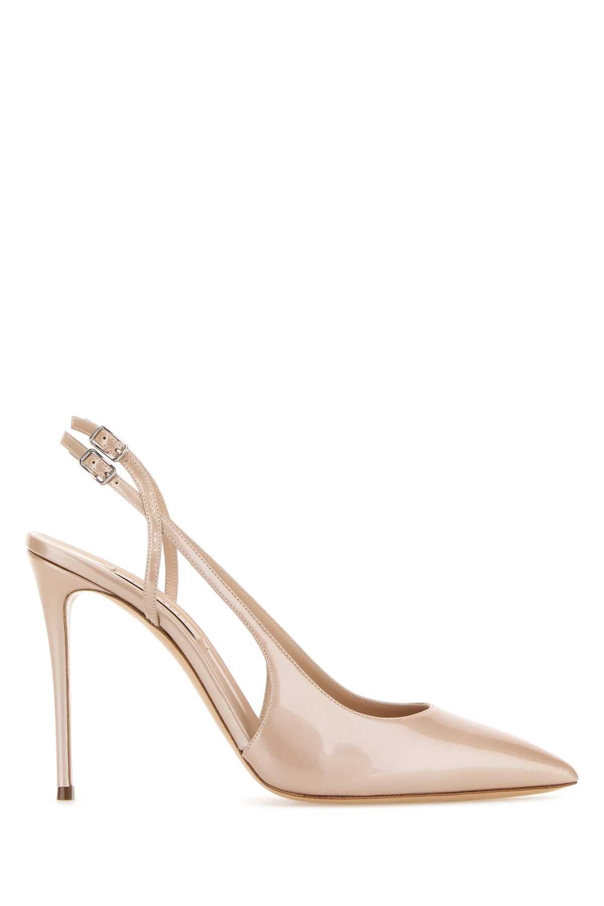 Casadei Pink Leather Pumps Size US 6 / IT 36 - 1 Thumbnail