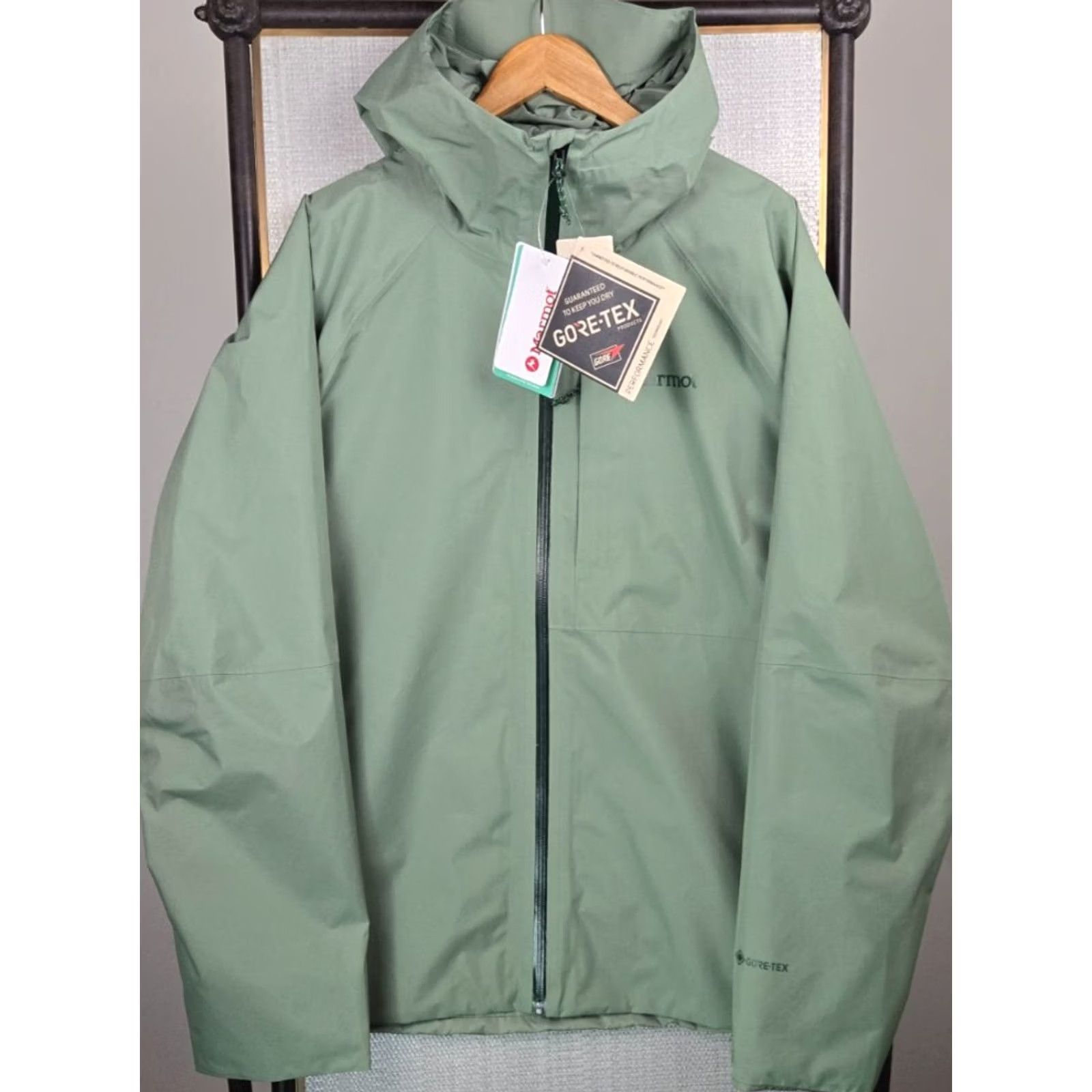 Marmot Marmot Gore Tex New Mens 2XL Waterproof Hooded Shell Jacket Green Jacket Size US XXL / EU 58 / 5 - 2 Thumbnail