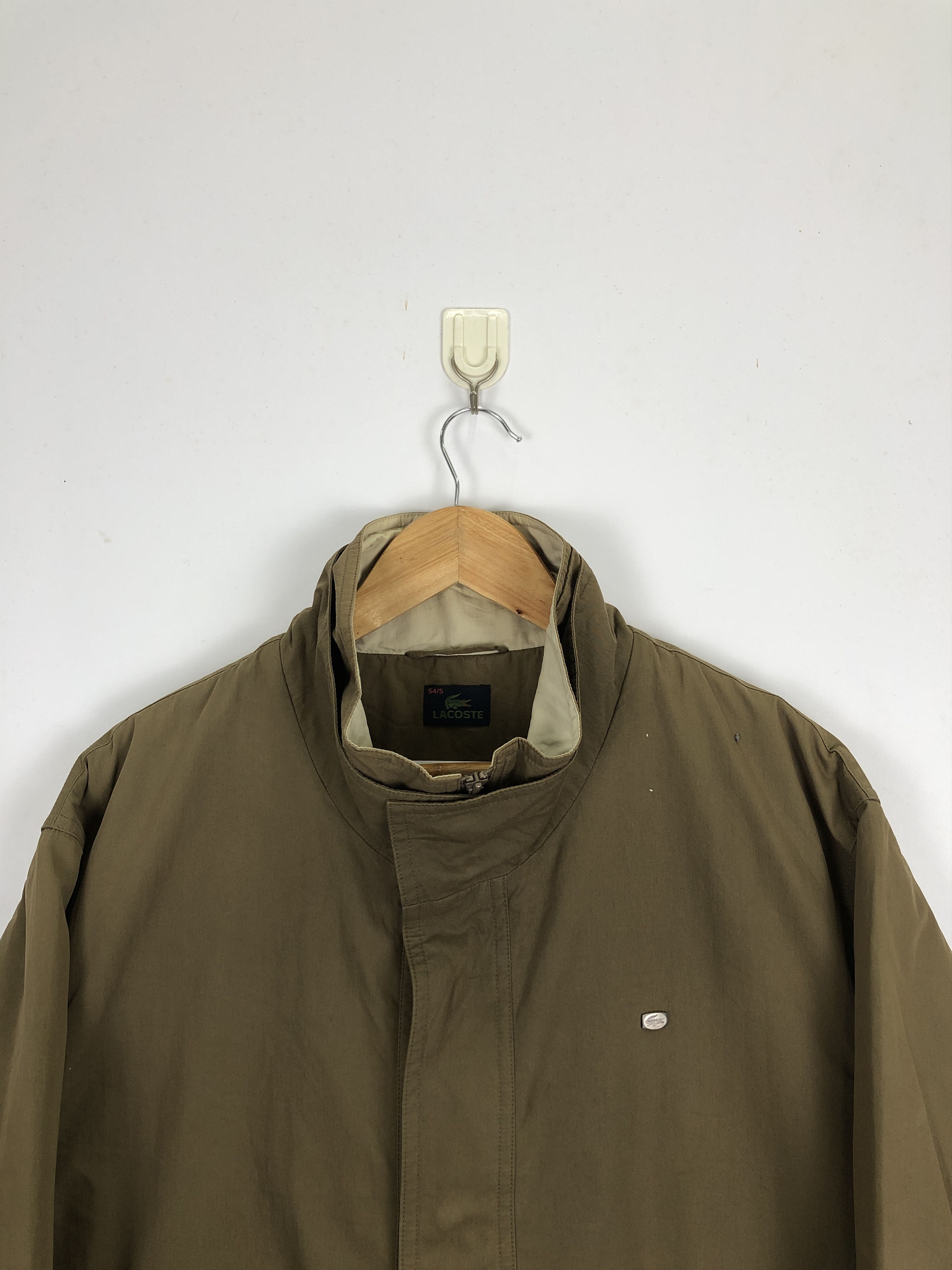 Lacoste Vintage Lacoste Trench Coat Parka Jakcet J1707 Size US L / EU 52-54 / 3 - 2 Thumbnail