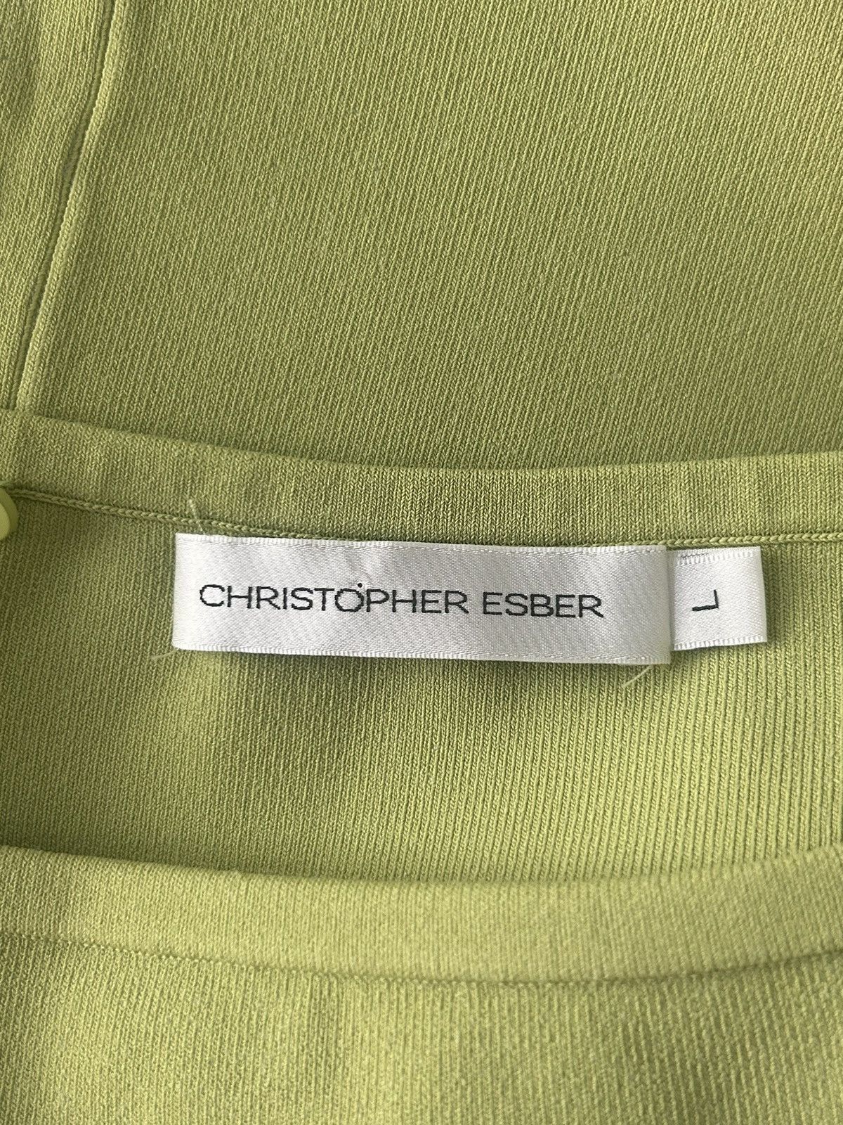 Christopher Esber Ribbed Knit Tube Skirt Size 32" / US 10 / IT 46 - 5 Thumbnail