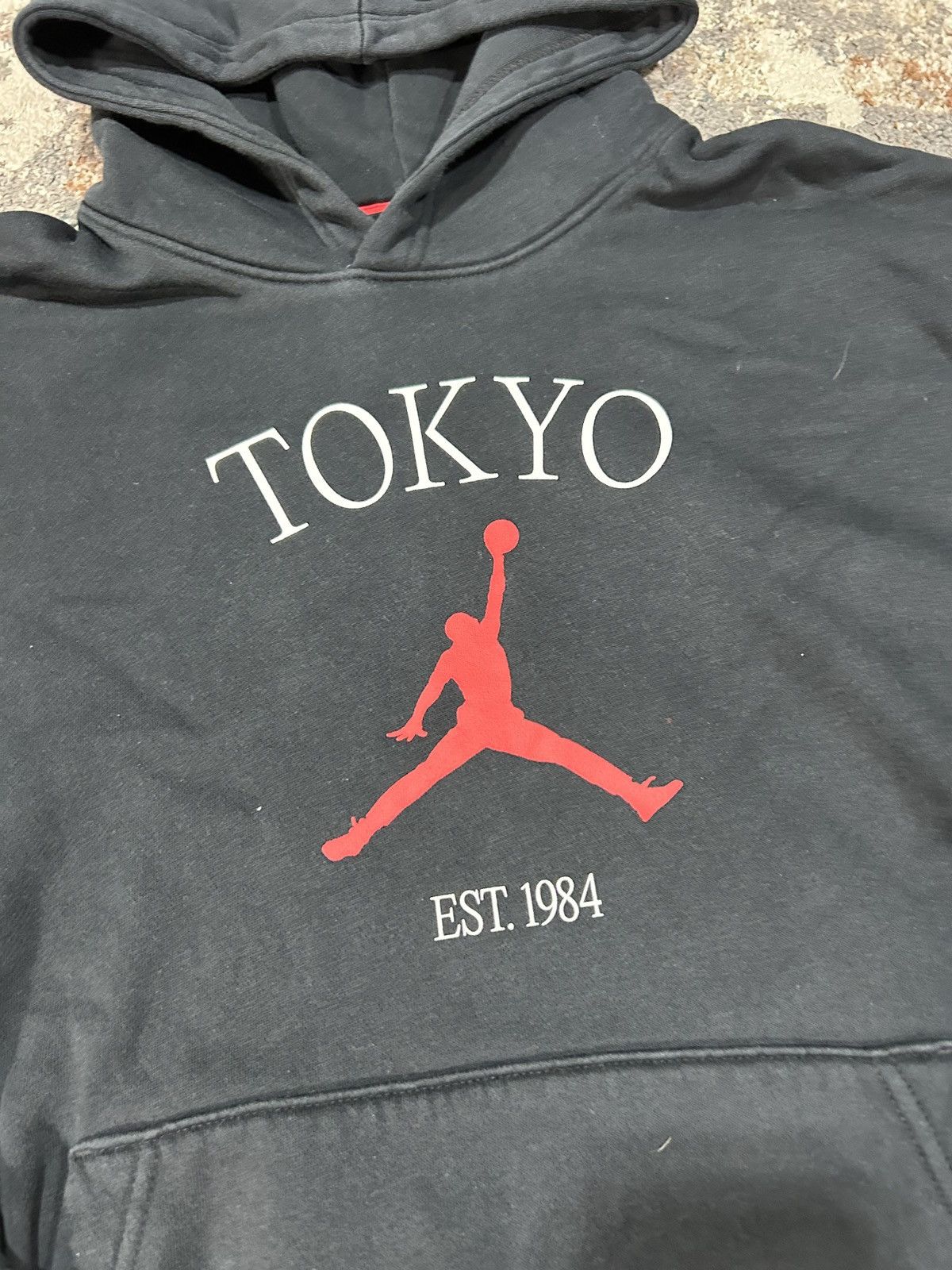 Nike Nike Jordan Tokyo Black Fleece Pullover Hoodie Size US L / EU 52-54 / 3 - 2 Thumbnail