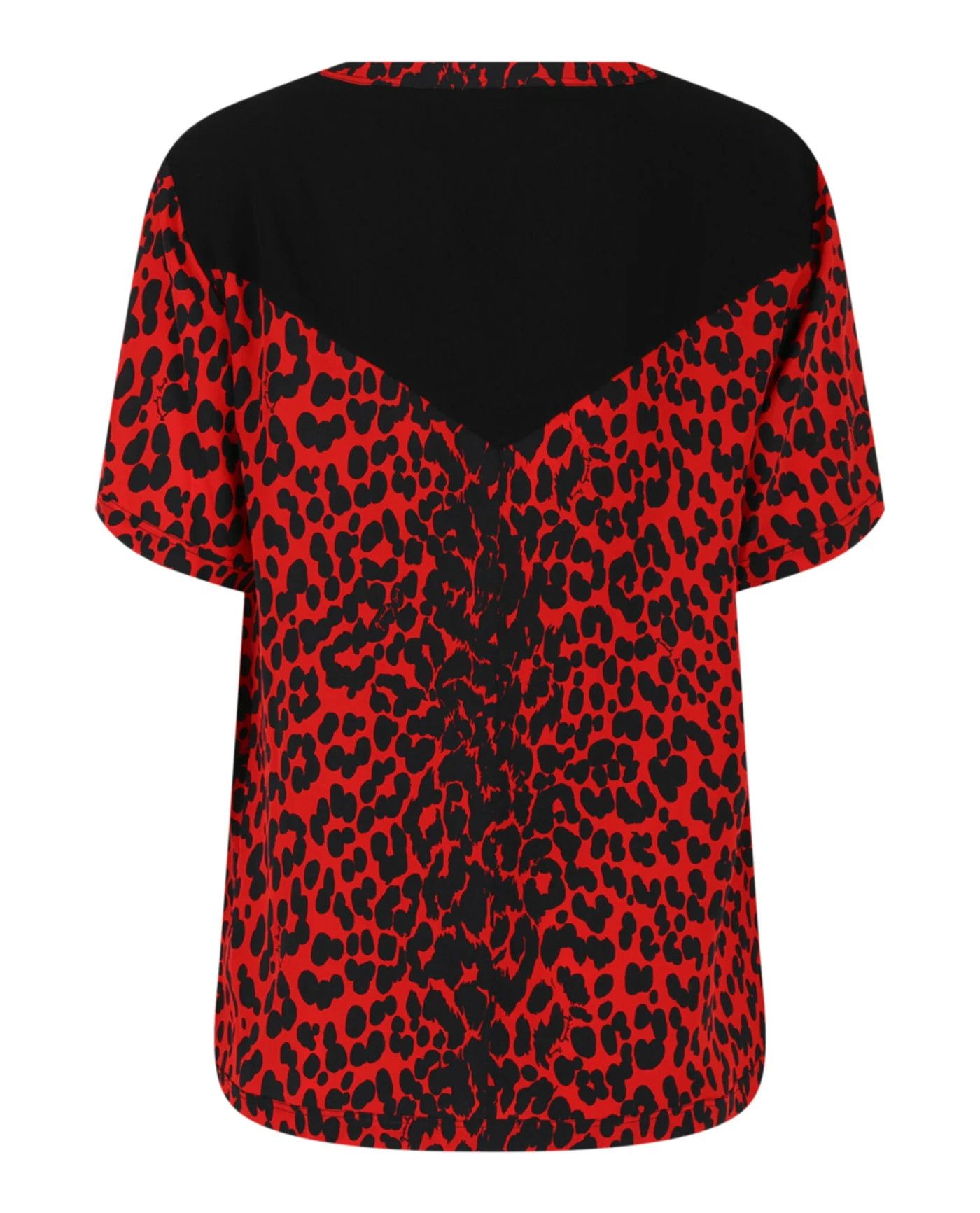 Givenchy o1y0925 Silk Blouse in Red/Black Size S / US 4 / IT 40 - 2 Thumbnail
