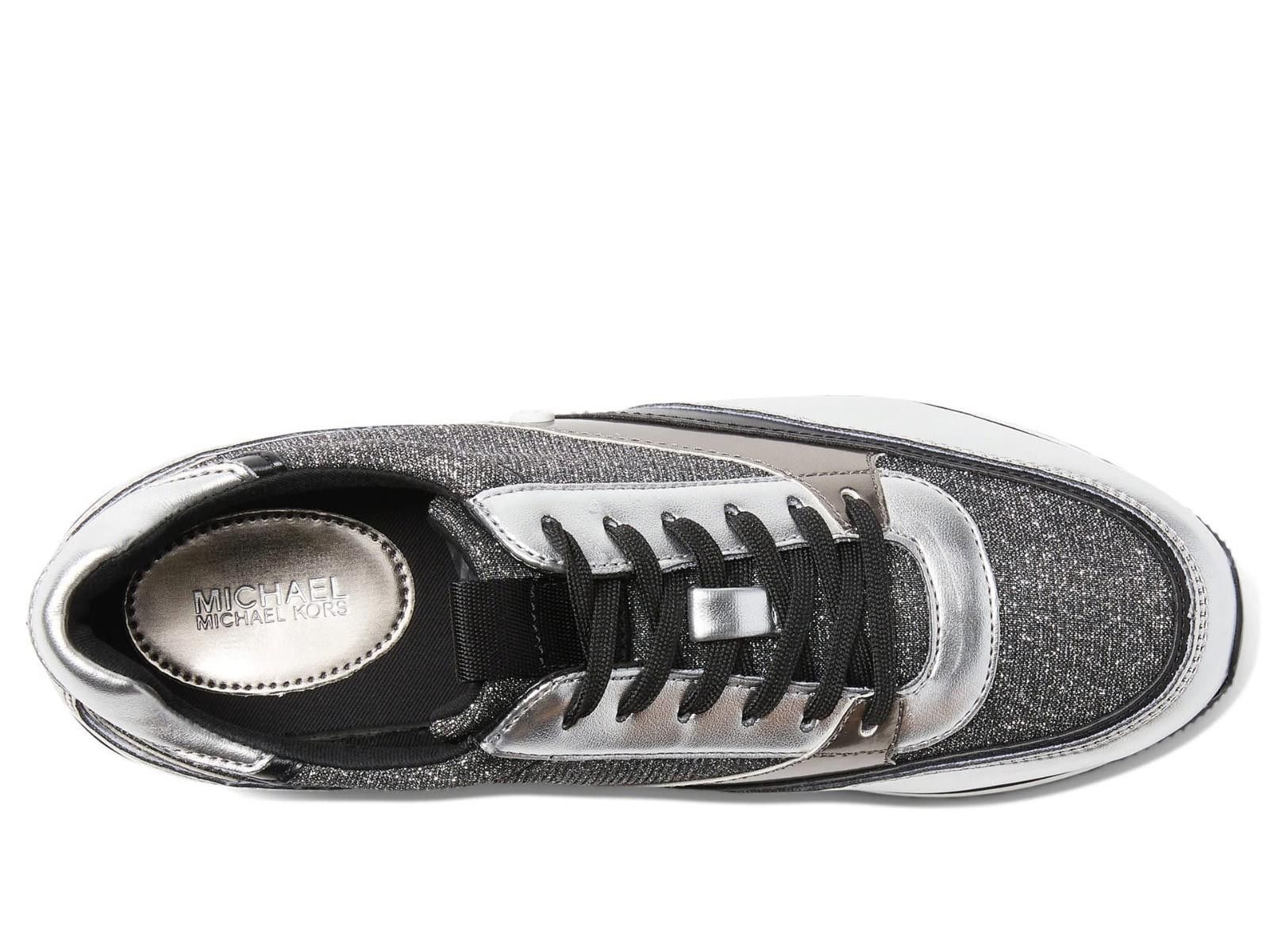 Michael Kors Michael Kors Mariah Trainer Black Sneakers Metallic 10 M NEW Size US 10 / IT 40 - 3 Thumbnail