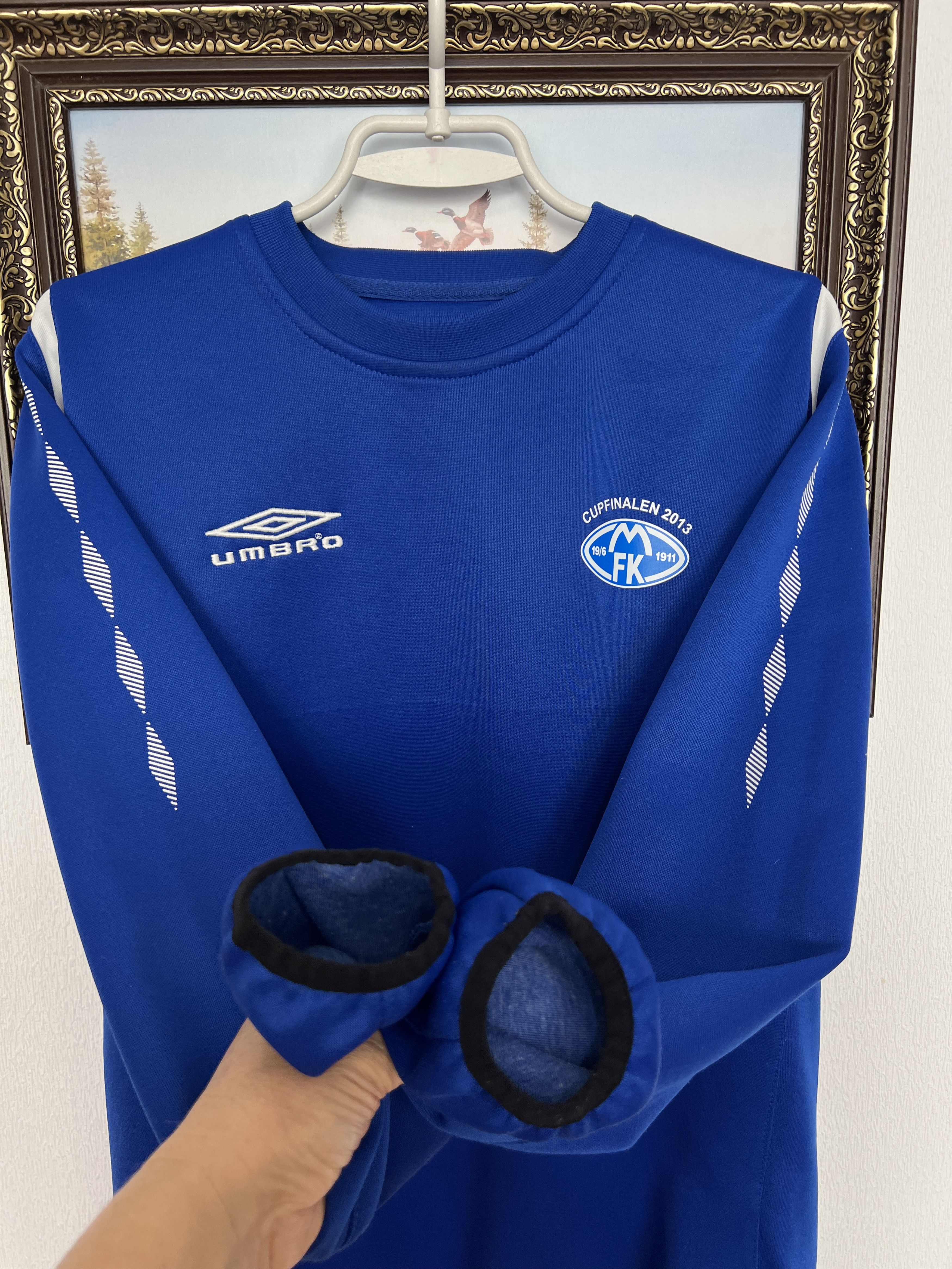 Umbro Vintage Molde Football Sweatshirt Soccer Crewneck Track Top Size US M / EU 48-50 / 2 - 5 Thumbnail
