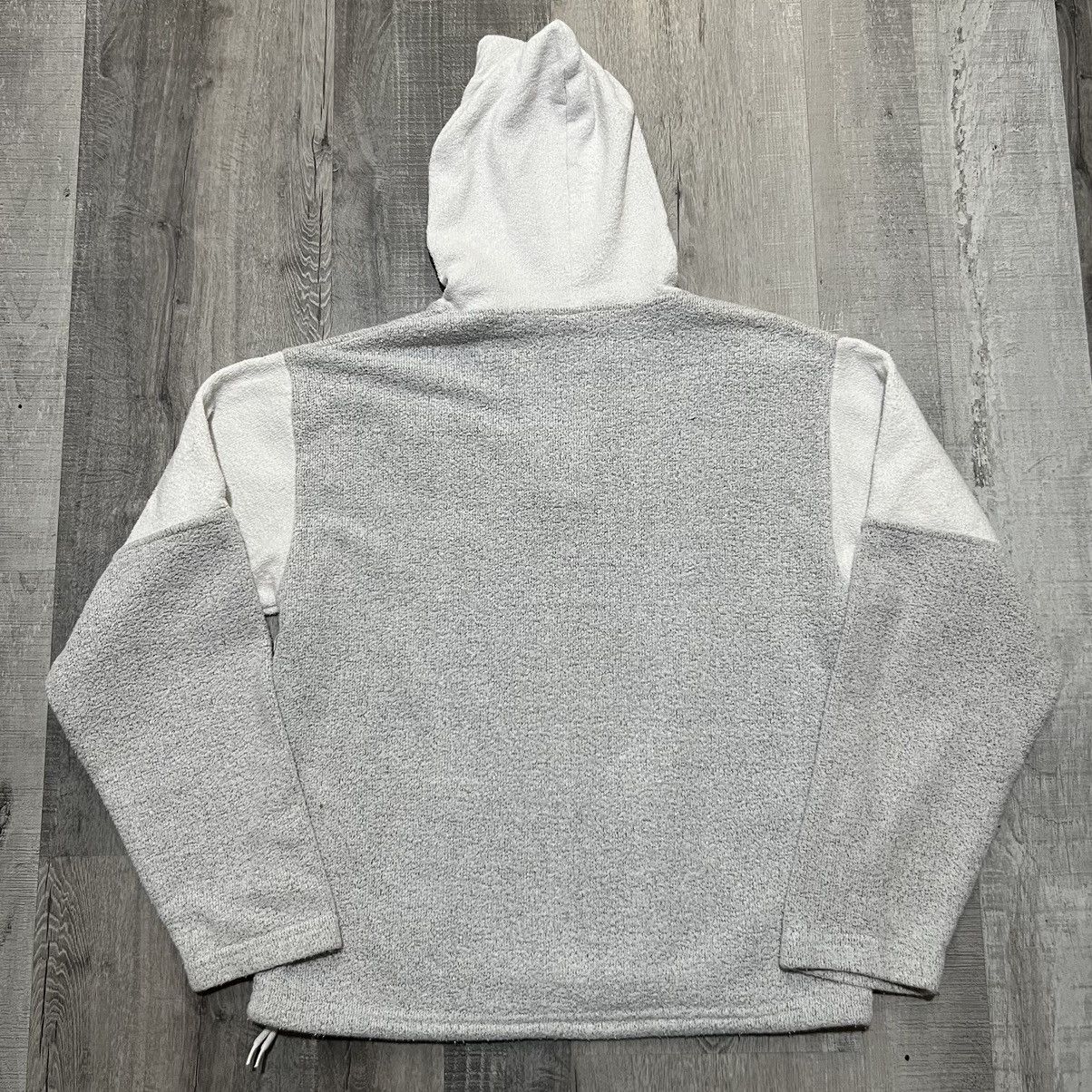 Vintage VTG Maine Log Cabin Travel Hoodie 80s Grey/White Two Tone Size US M / EU 48-50 / 2 - 3 Thumbnail
