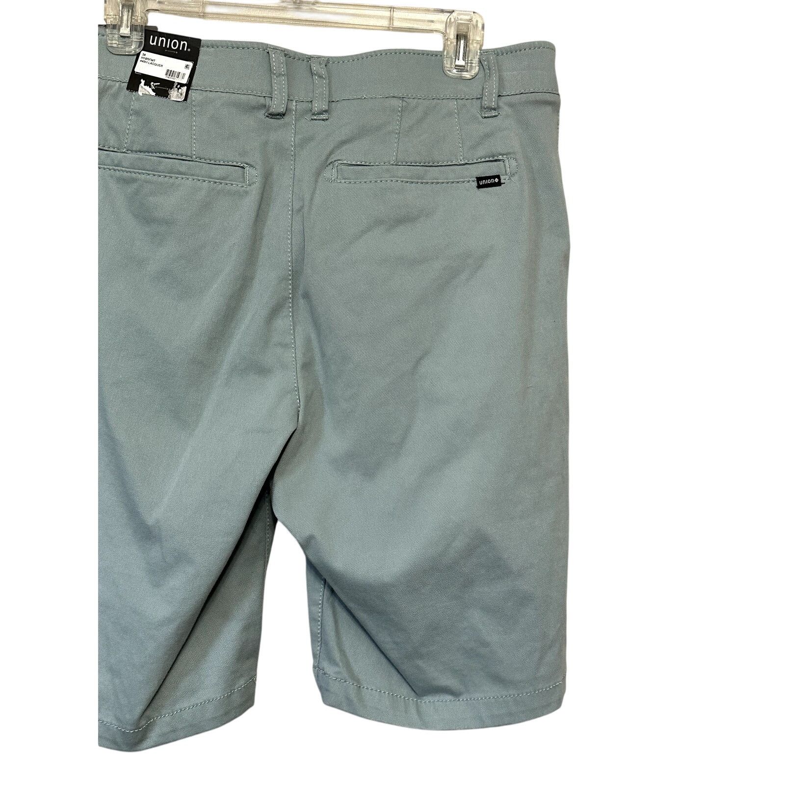 Other Union Mens Blue/Green Chino Twill Shorts Comfort Flex 30 NWT Size US 30 / EU 46 - 6 Thumbnail