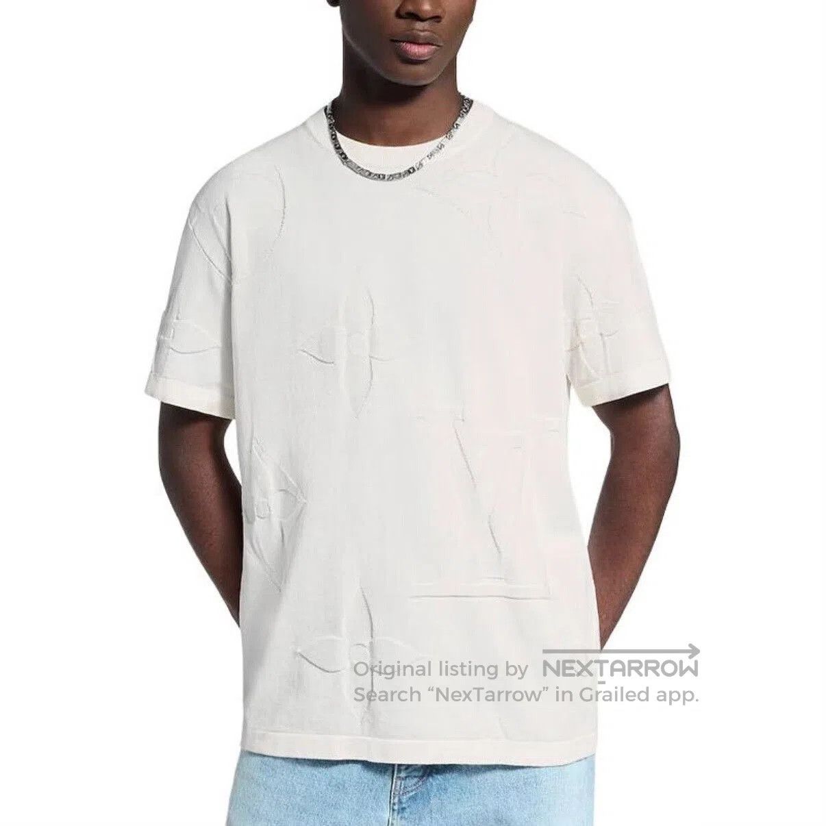 Louis Vuitton louis vuitton knitted short sleeve t-shirt. Size US M / EU 48-50 / 2 - 6 Thumbnail