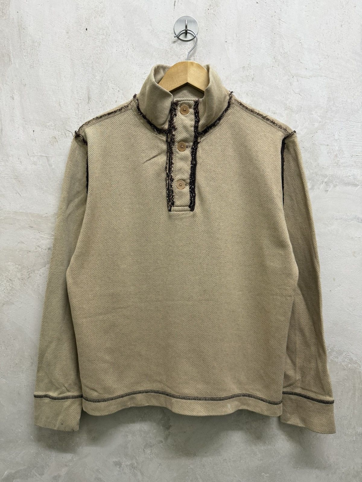 Kapital Distressed Jeaning inspired kapital styled Opium LS Tshirt Size US M / EU 48-50 / 2 - 1 Thumbnail