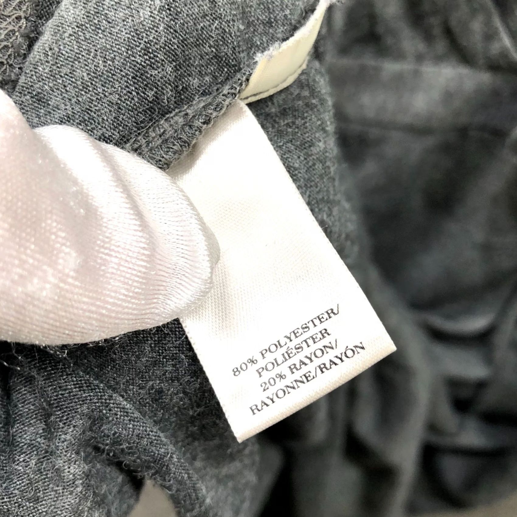 Ann Taylor Ann Taylor Wrap Dress Size 14 Gray Knee Length 3/4 Sleeve Genuine Side Tie Size XL / US 12-14 / IT 48-50 - 6 Thumbnail