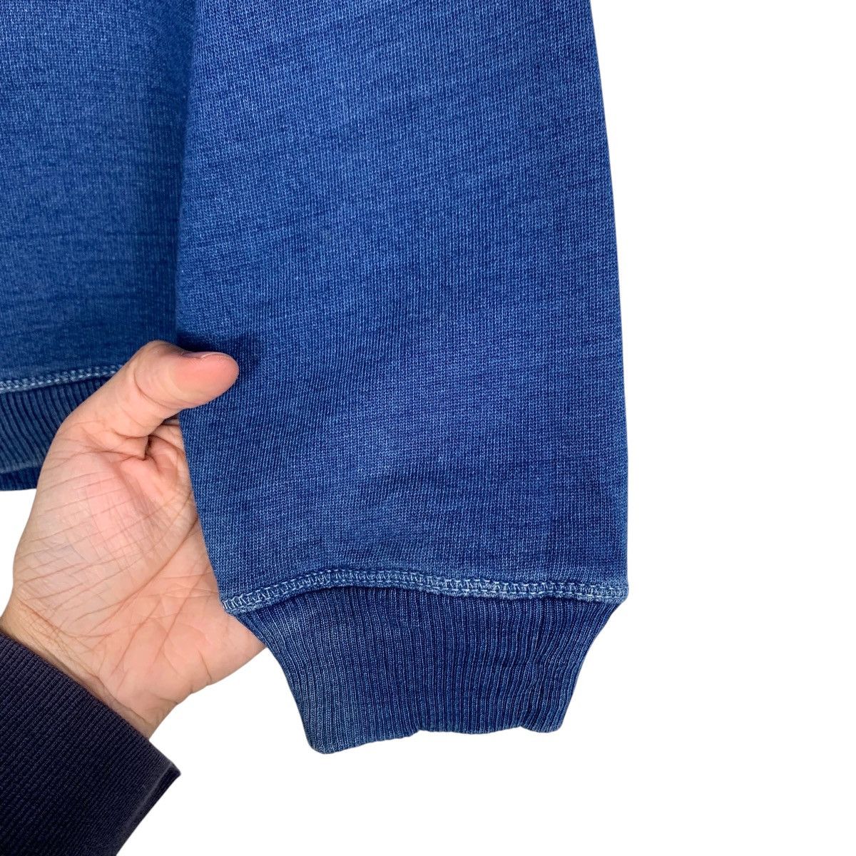 Diesel DIESEL Indigo Division Colorblock Sweatshirts #1756-C78 Size S / US 4 / IT 40 - 9 Thumbnail