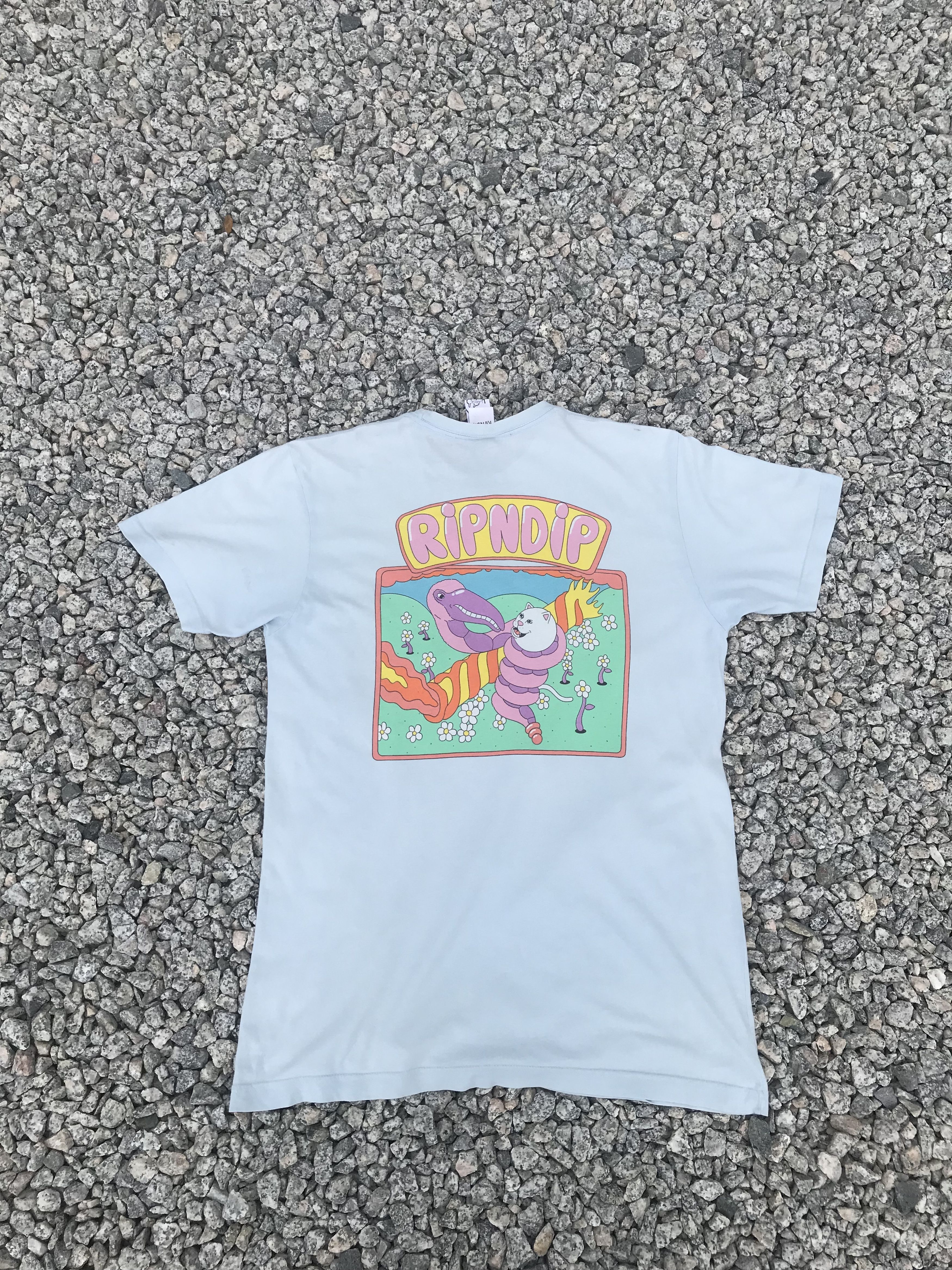 RIPNDIP Vintage y2k RipnDip Skateboarding Tee streetwear Size US L / EU 52-54 / 3 - 1 Thumbnail