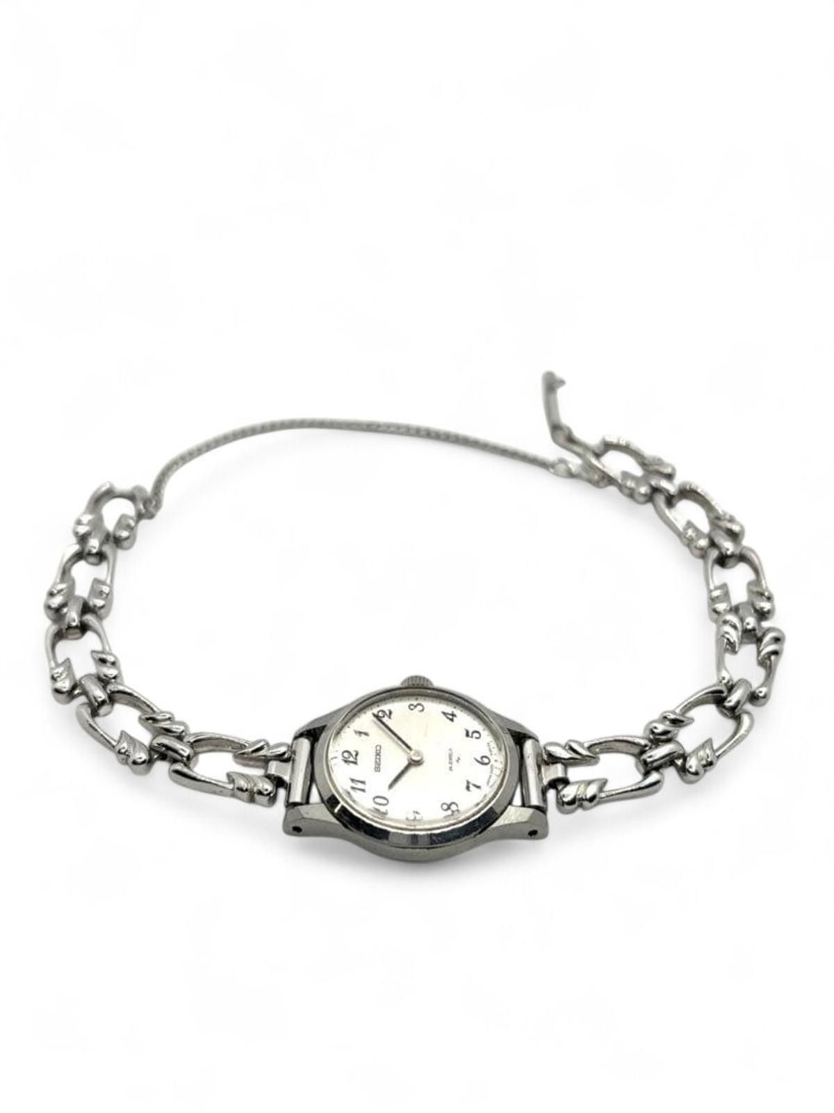 Seiko Seiko - Women's Silver Chain Link Watch Size ONE SIZE - 6 Thumbnail