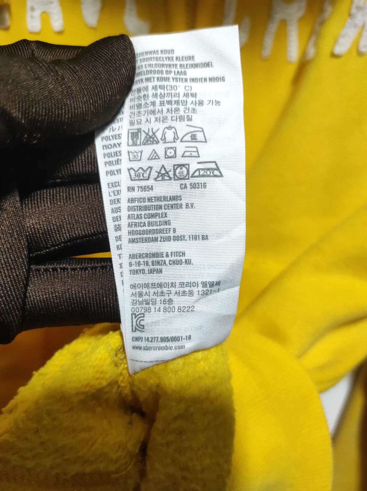 Hollister Hollister Yellow zip fur hoodie ifsix LGB style Size US M / EU 48-50 / 2 - 14 Thumbnail
