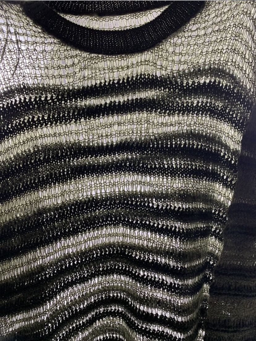 Beauty Beast Stripe grunge Distressed curt cobain style sweater Size US L / EU 52-54 / 3 - 2 Thumbnail