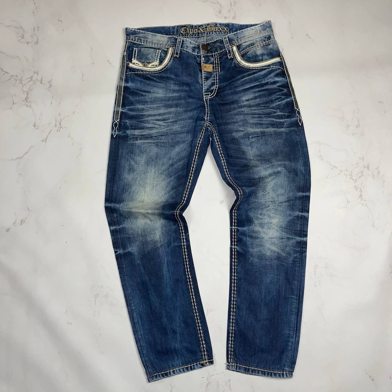 Japanese Brand Japanese Brand - CIPO&BAXX Jeans Pants Rare W31 Size US 31 - 4 Thumbnail