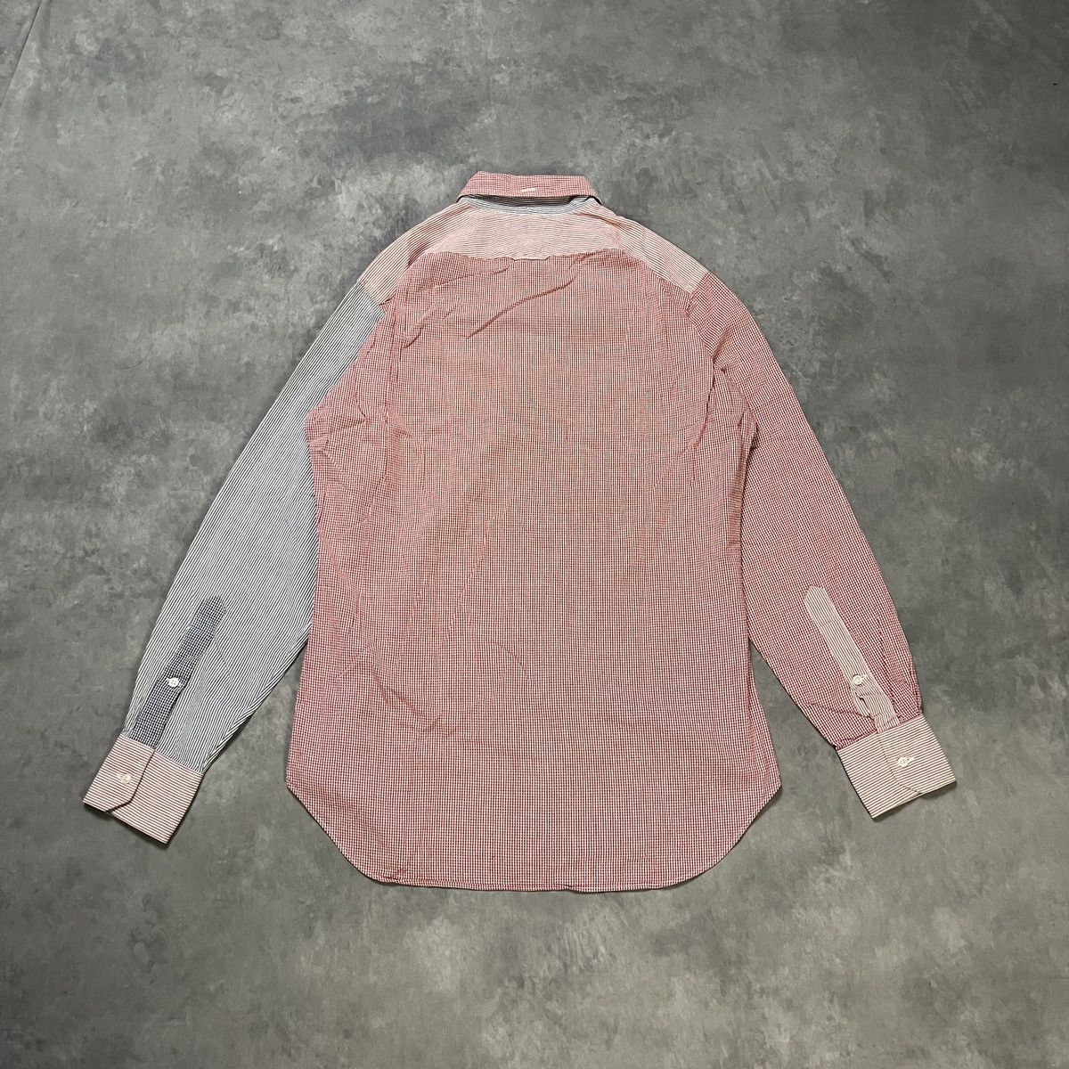 Thom Browne Thom Browne Multi Color Button Down Casual Long Shirt Size US L / EU 52-54 / 3 - 8 Thumbnail