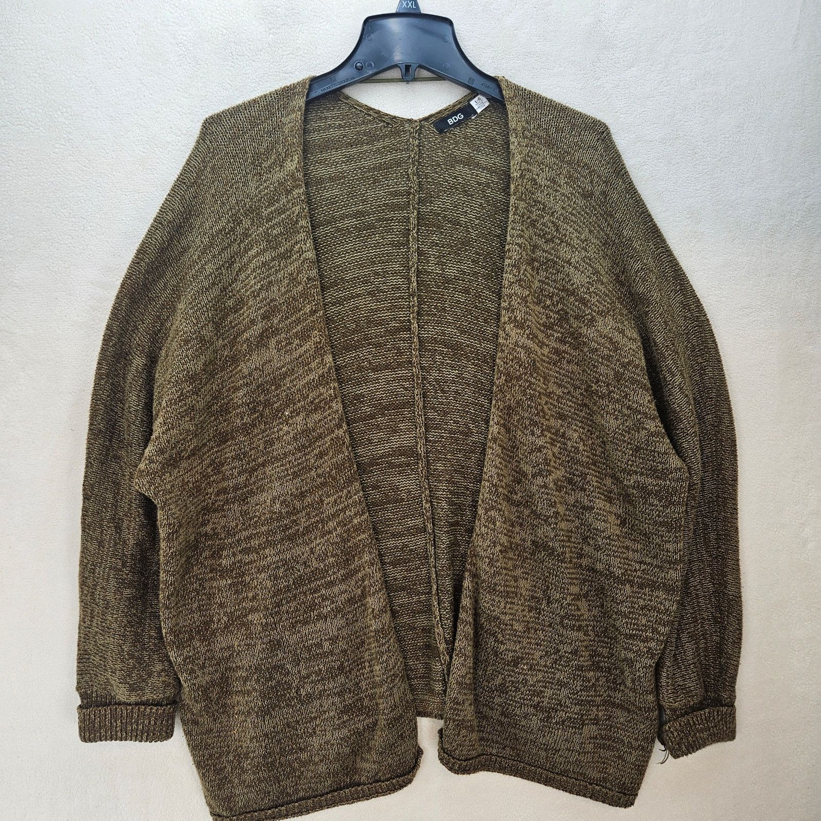 Bdg URBAN OUTFITTER BDG WOMEN'S LARGE GREEN OVERSIZED CARDIGAN Size L / US 10 / IT 46 - 1 Thumbnail