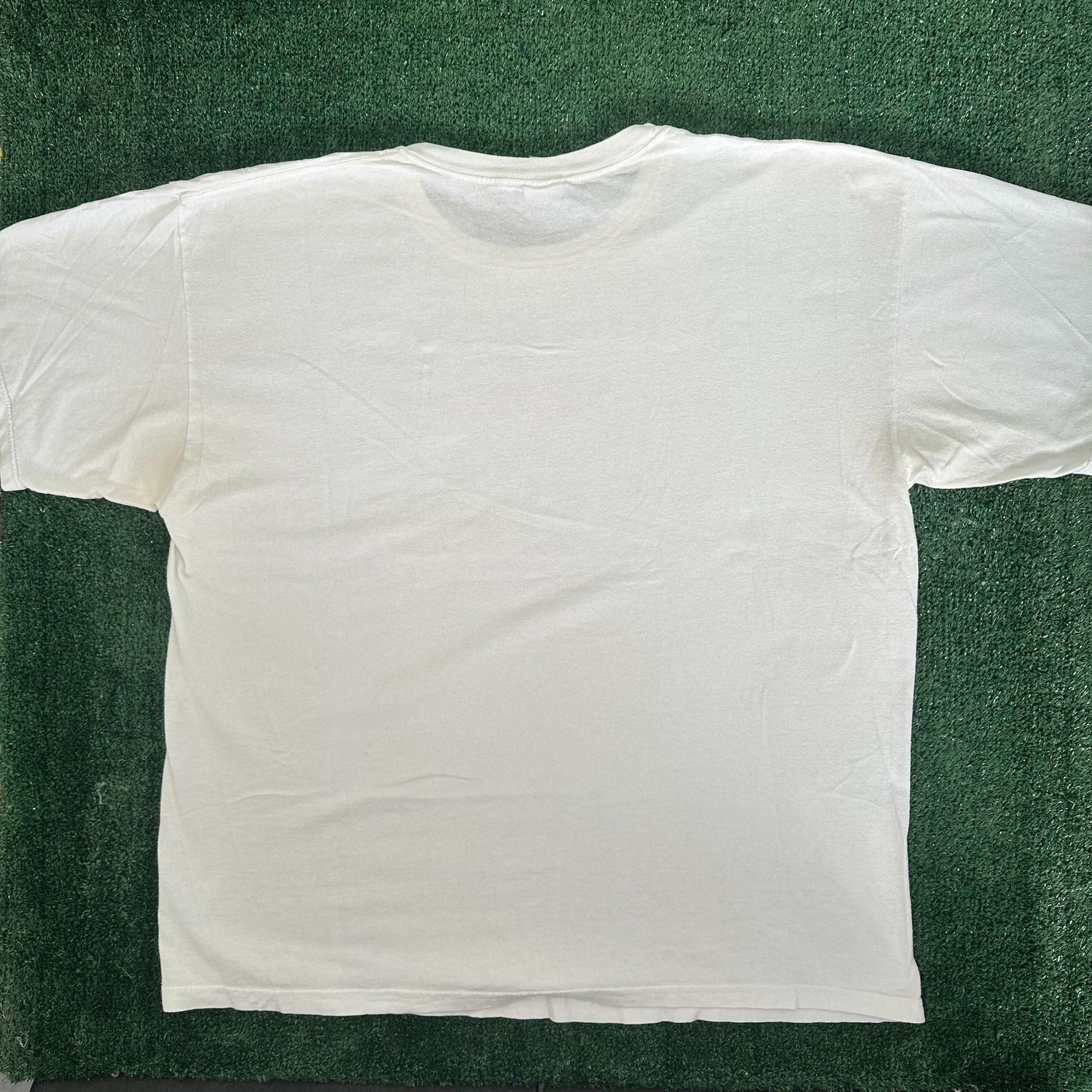 Budweiser Vintage Y2K Budweiser T-Shirt White Beer Crown Logo Tee Size US XL / EU 56 / 4 - 4 Thumbnail