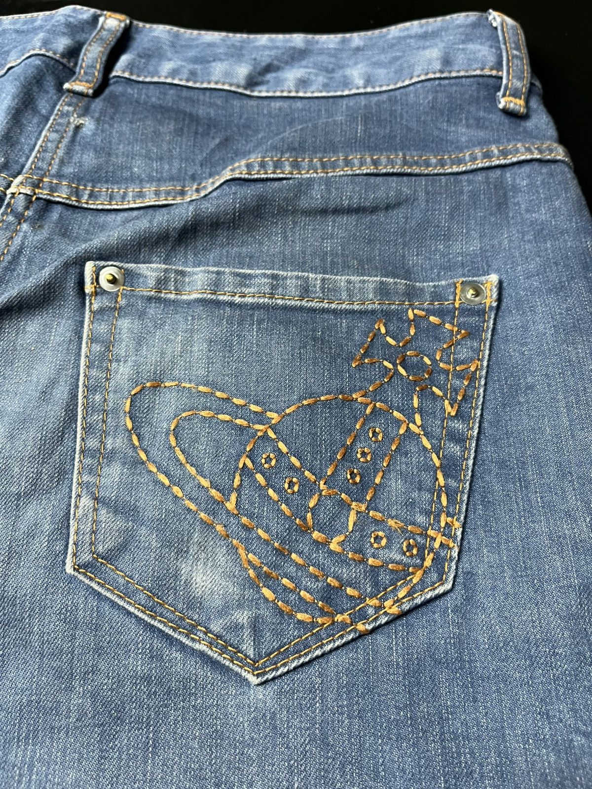 Designer × Japanese Brand × Vivienne Westwood Vivienne WestWood Red Label Jeans Size US 31 - 8 Thumbnail