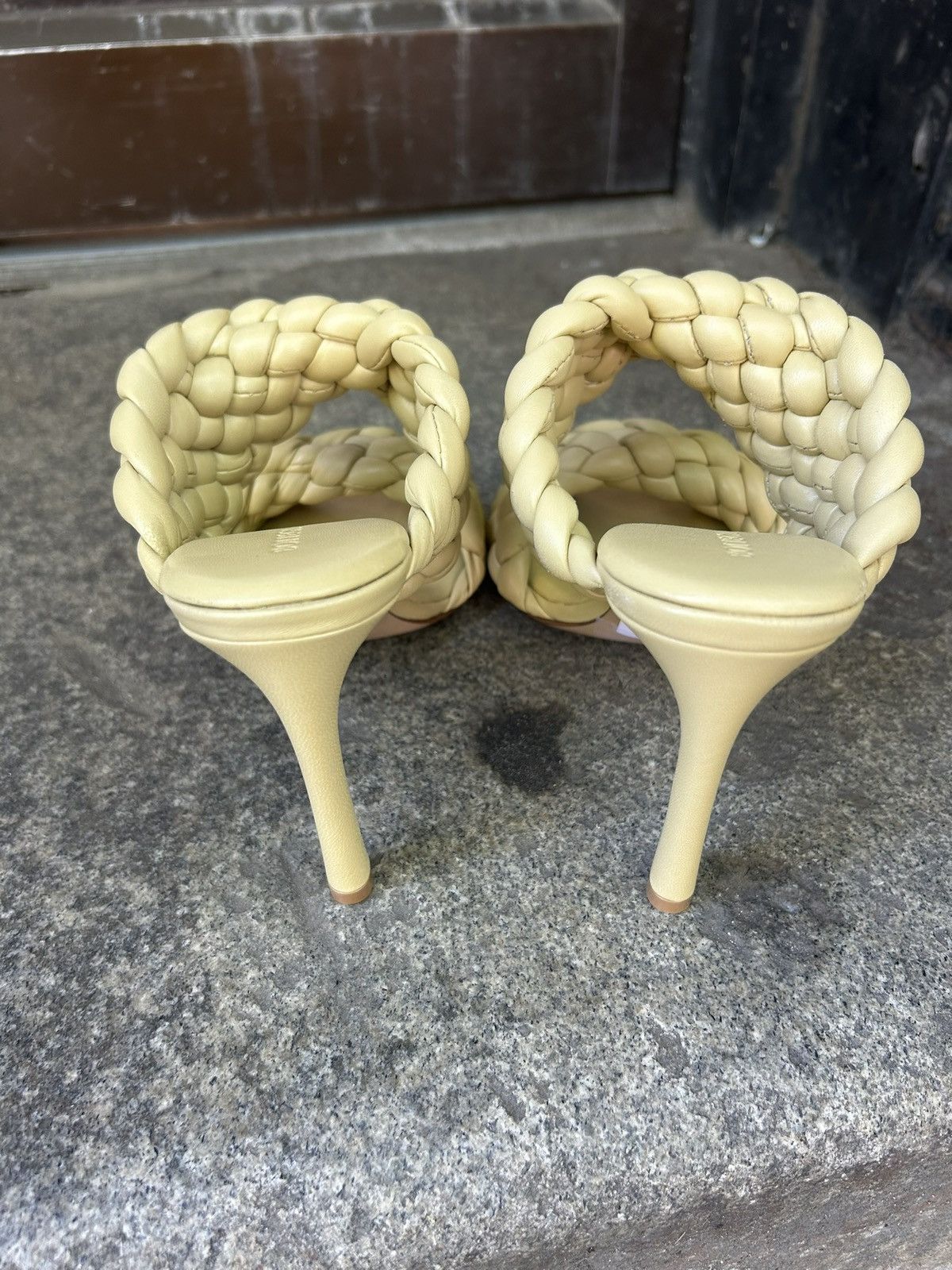 Bottega Veneta BOTTEGA VENETA - Curve Braided Leather Sandals 👡 Size US 8 / IT 38 - 5 Thumbnail