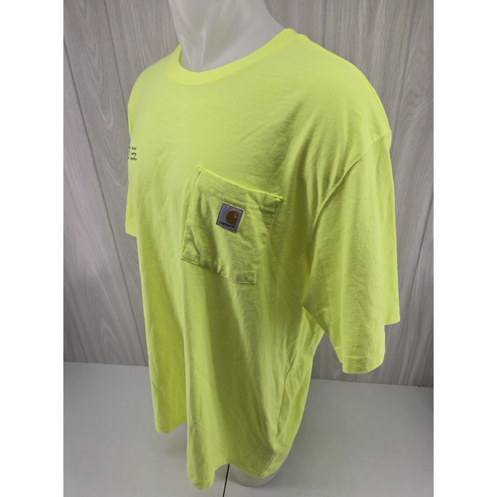 Carhartt Carhartt T-shirt Mens 2XL Yellow Crew Neck Pocket Shirt Vintage-None Size US XXL / EU 58 / 5 - 4 Thumbnail