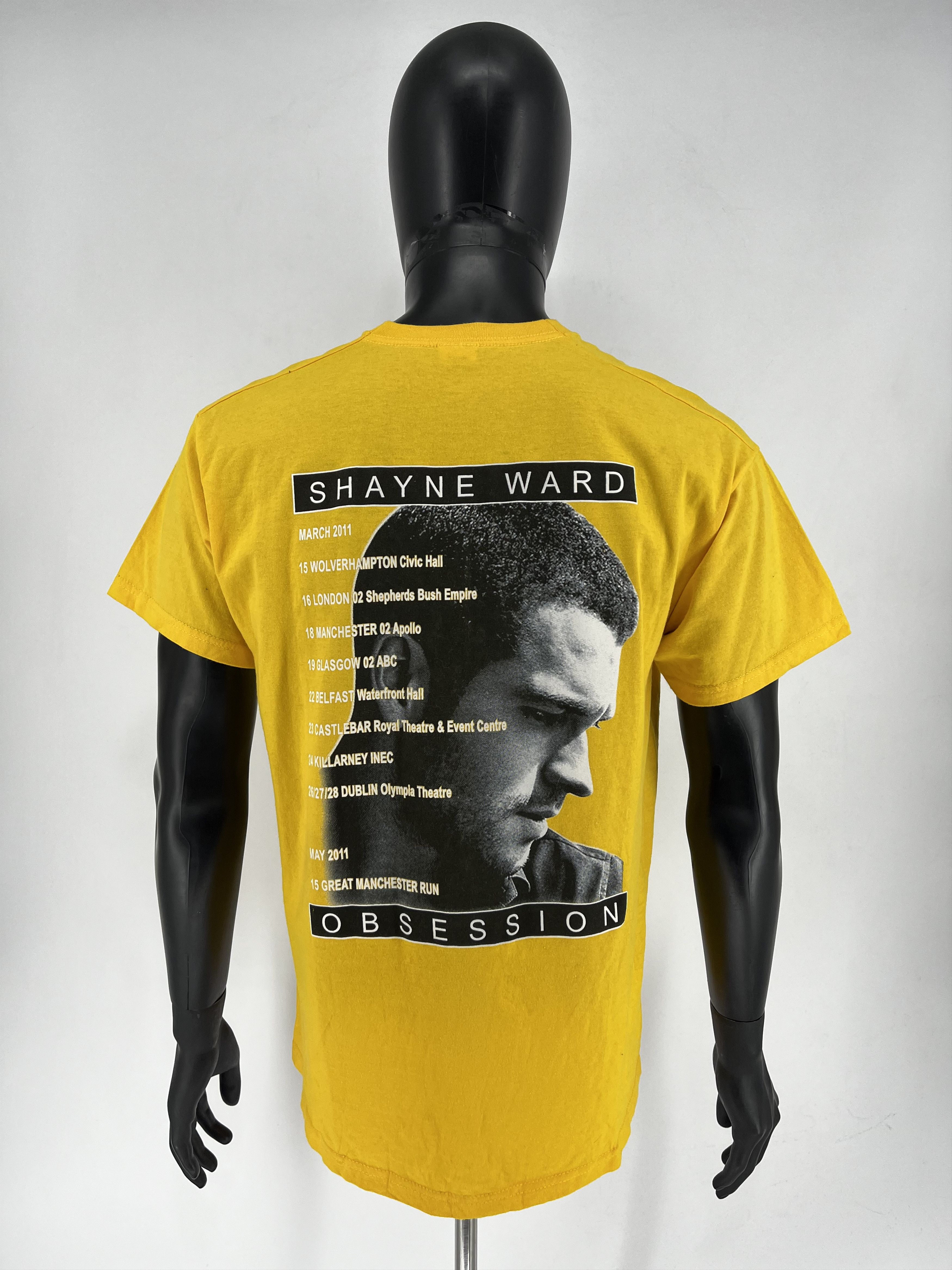 Band Tees × Vintage Vintage Y2K 2011 Shayne Ward T-Shirt Size M Size US M / EU 48-50 / 2 - 10 Thumbnail