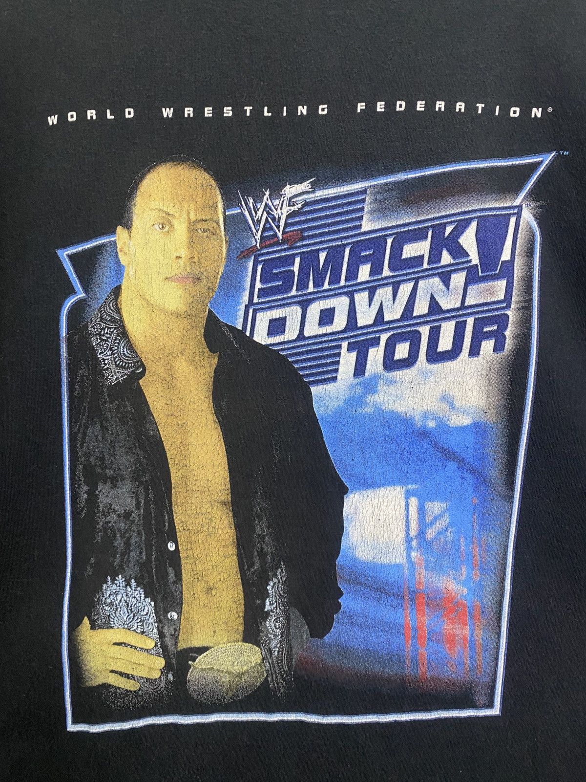 Vintage × WWF Vintage wwf smack down tour Size US L / EU 52-54 / 3 - 4 Thumbnail