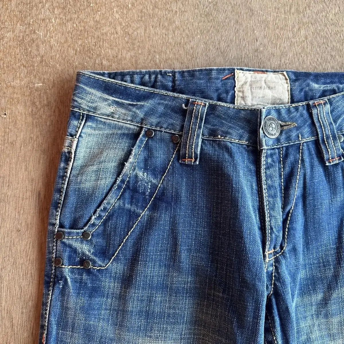Jean LOLITA JEANS JAPAN WIDE LEG MUDWASH BAGGY DENIM PANTS SIZE M Size US 31 - 5 Thumbnail