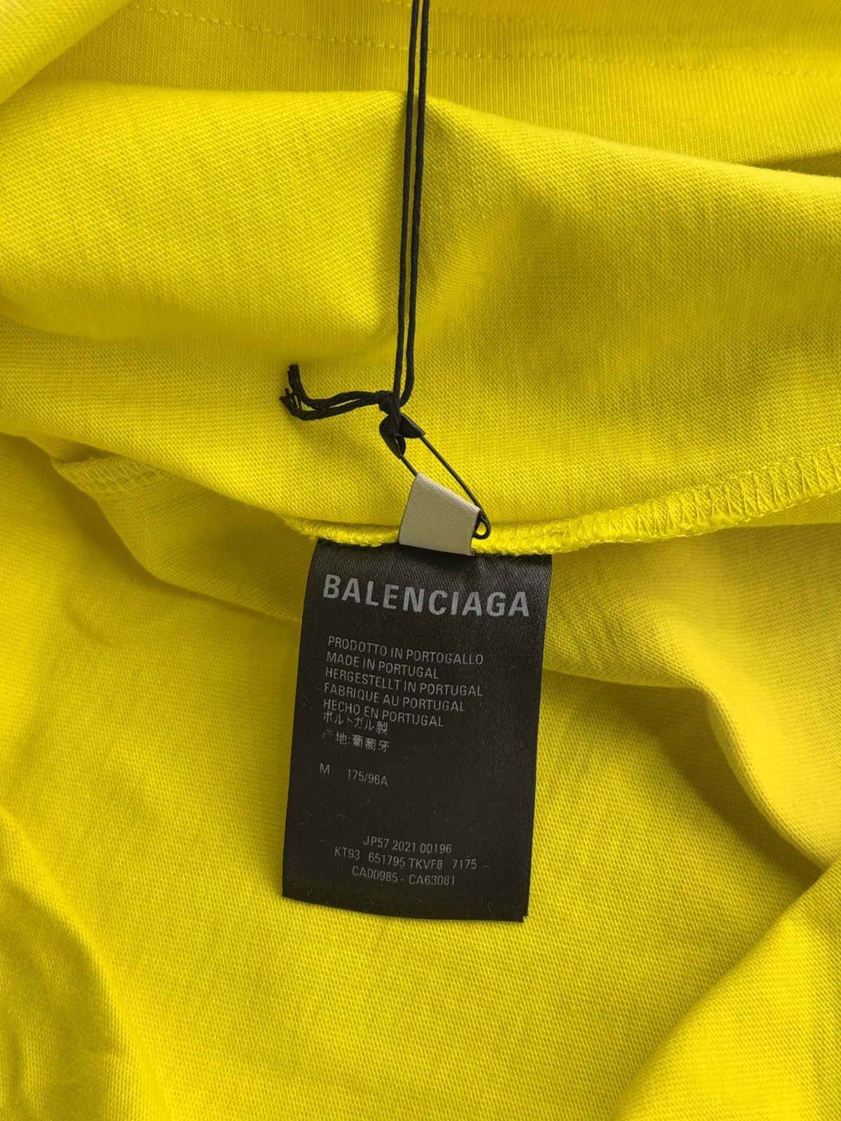 Balenciaga Balenciaga Logo Print S/S Wave Shirt Size US M / EU 48-50 / 2 - 7 Thumbnail