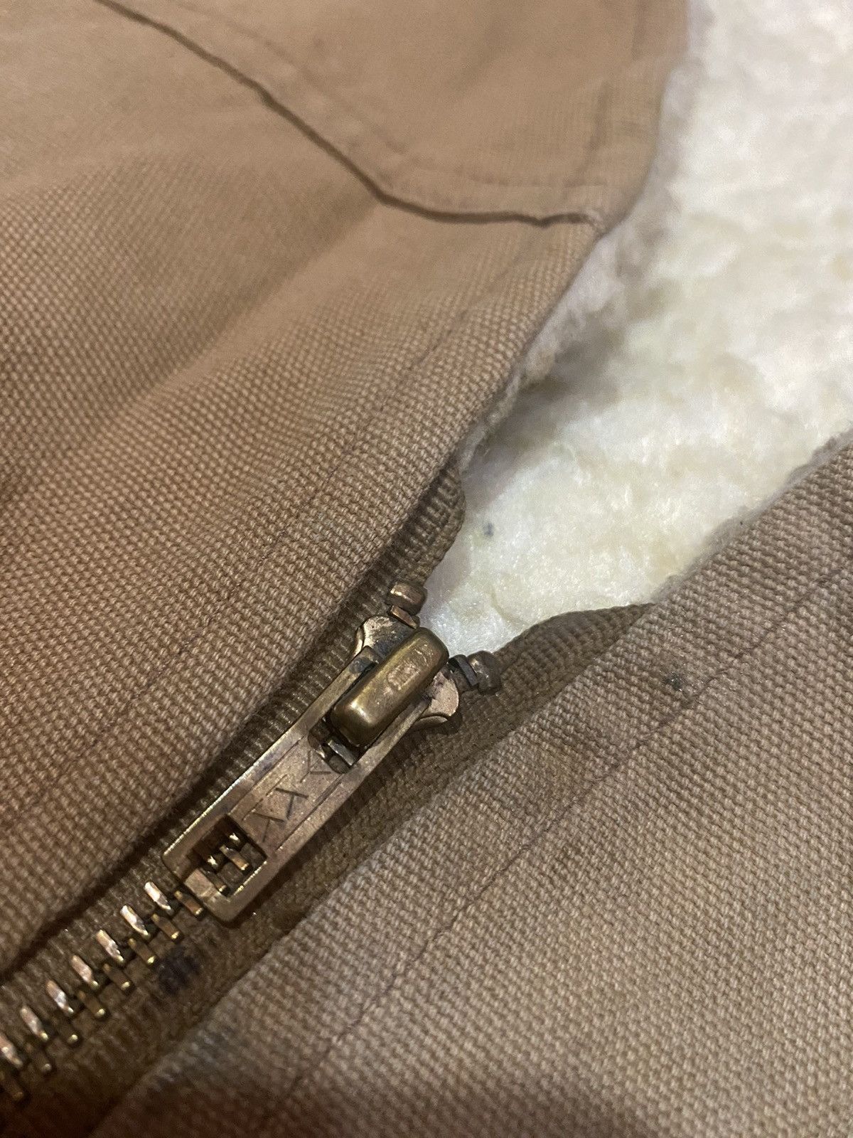 Carhartt × Vintage Vintage 90s Carhartt Vest Sherpa Inner Size US XXL / EU 58 / 5 - 5 Thumbnail