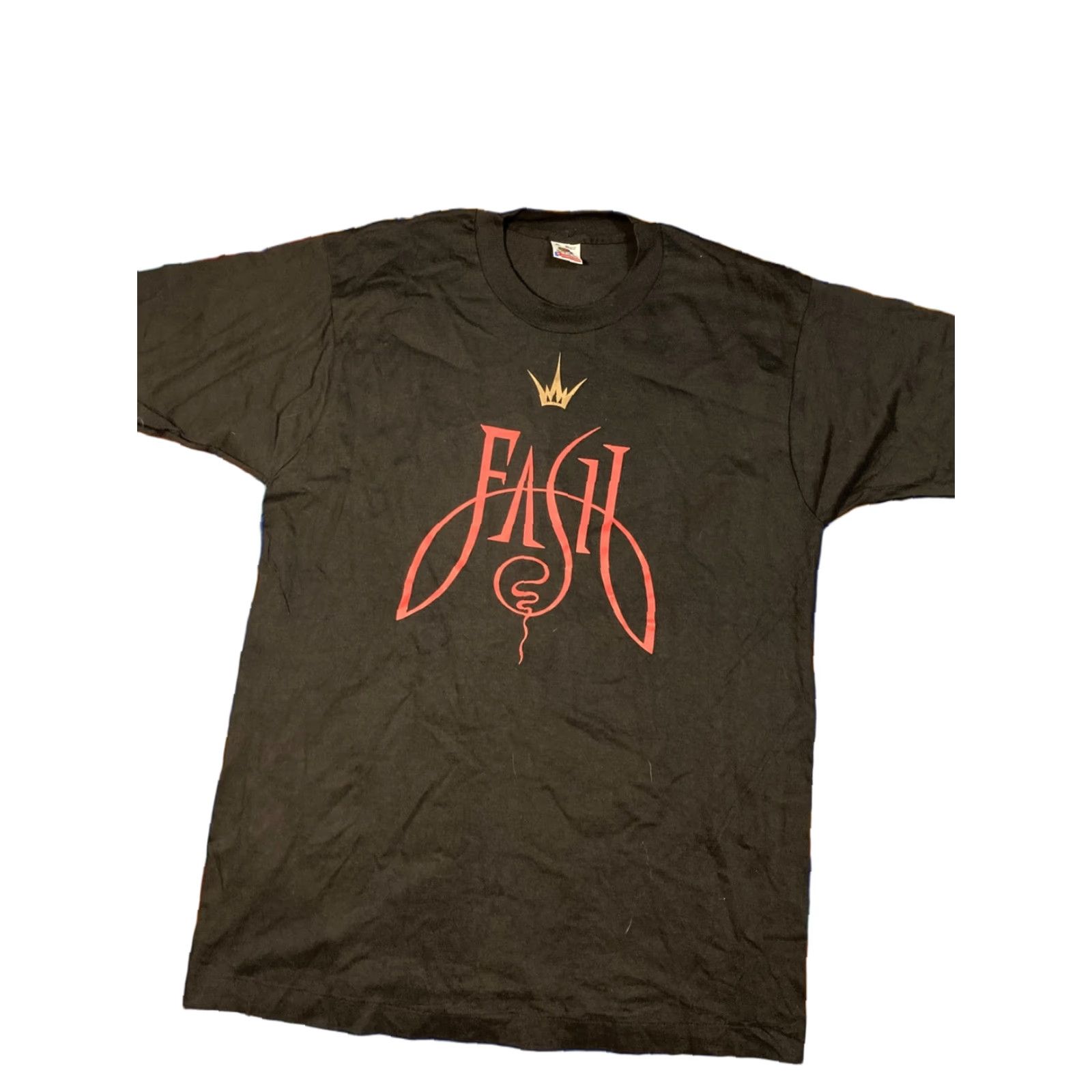 Vintage VINTAGE Detroit 80s 90s Single Stitch T Shirt Fash Bash XL Black Mens 90s Fashion Week Shirt Size US XL / EU 56 / 4 - 1 Thumbnail