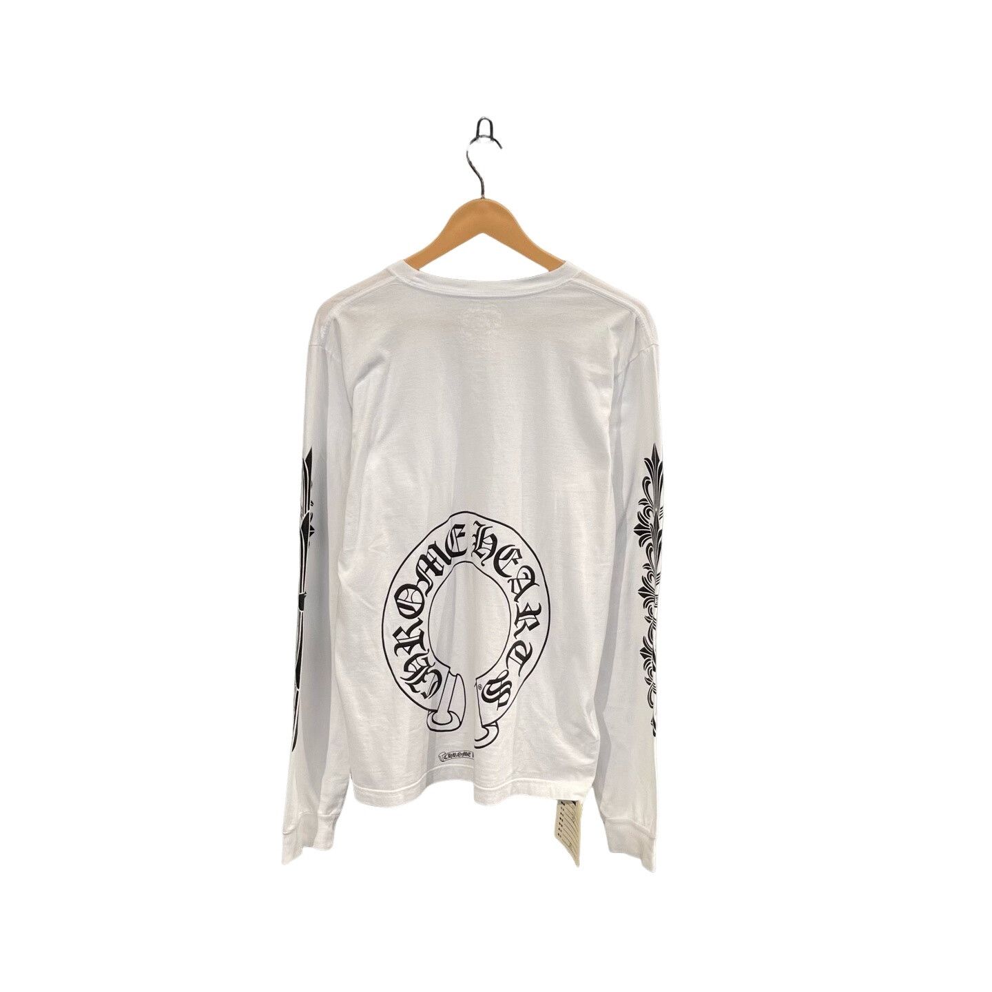 Chrome Hearts Chrome Heart Horseshoe Long Sleeve Tee Shirt | Grailed