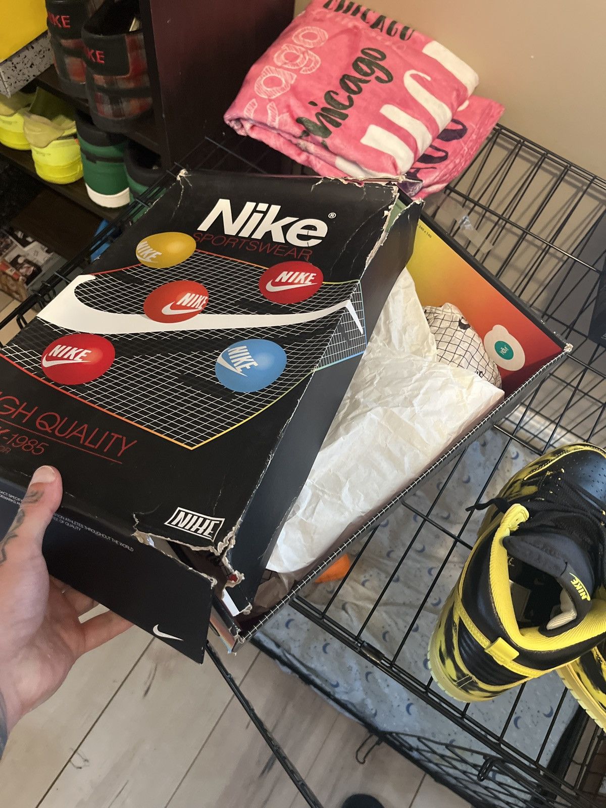 Nike Acid Wash Dunk (High) Size US 11 / EU 44 - 9 Thumbnail