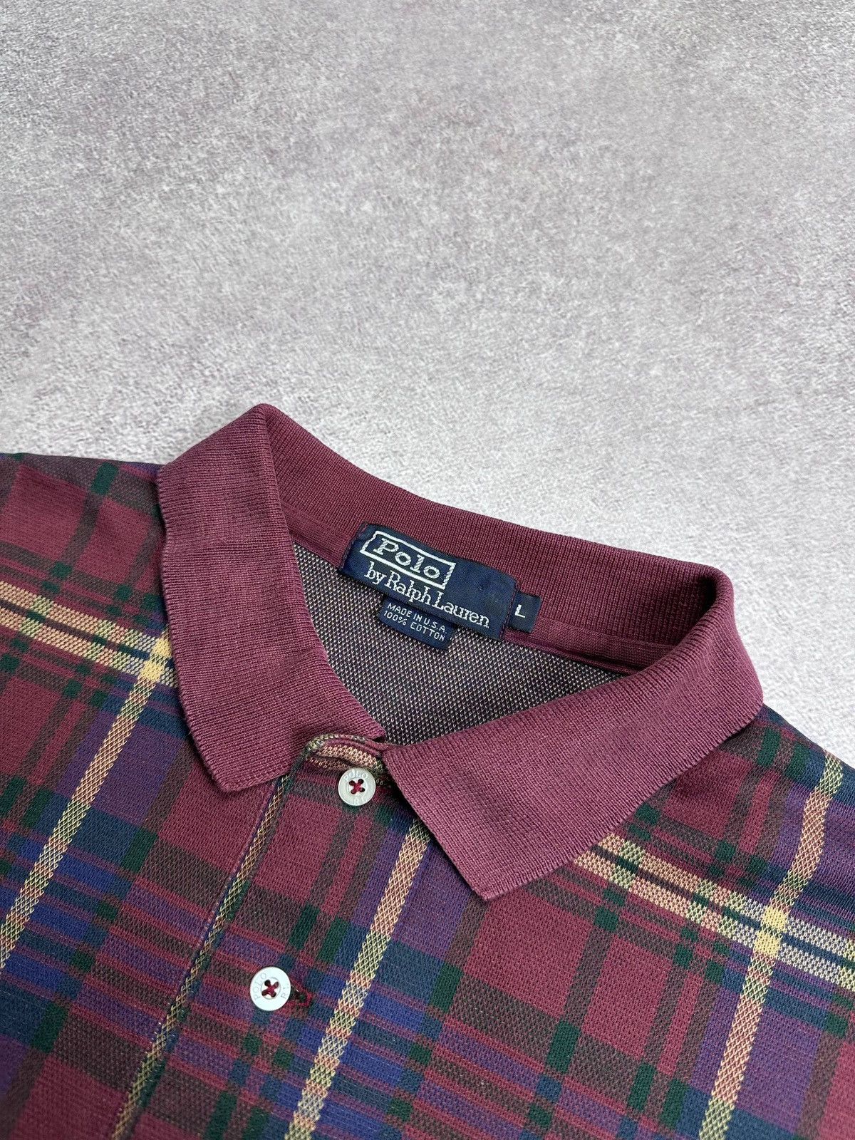 Polo Ralph Lauren Vintage Polo Ralph Lauren Check Shirt L Size US L / EU 52-54 / 3 - 3 Thumbnail