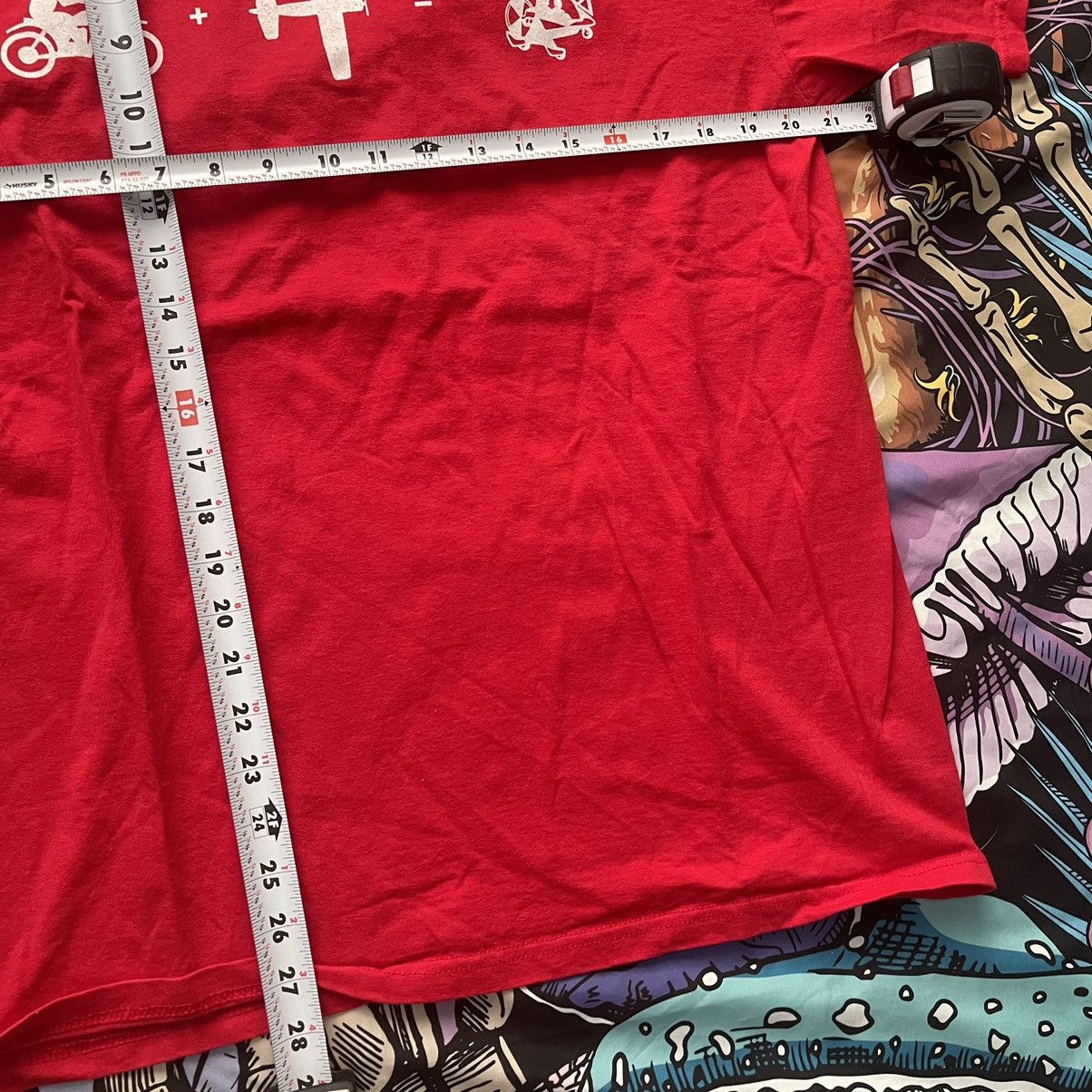 Anvil Vintage Red Powered Hang-gliding Tee Paradise Hawaii Size US L / EU 52-54 / 3 - 4 Thumbnail