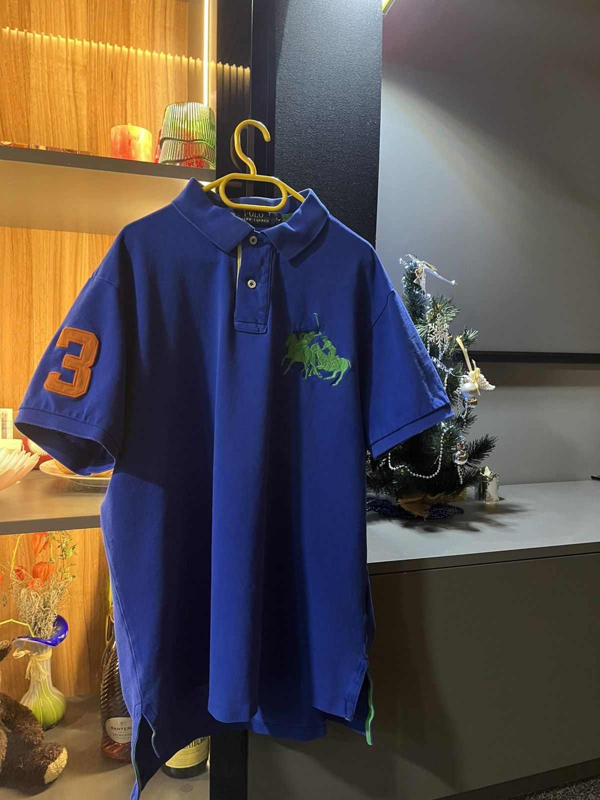 Polo Ralph Lauren POLO RALPH LAUREN BLUE CHIEF KEEF POLO SHIRT Size US L / EU 52-54 / 3 - 1 Thumbnail