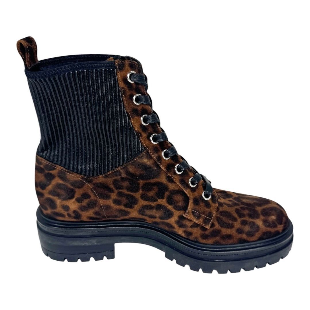 Gianvito Rossi Gianvito Rossi Suede Animal Print Ankle Boots Size US 7 / IT 37 - 1 Thumbnail