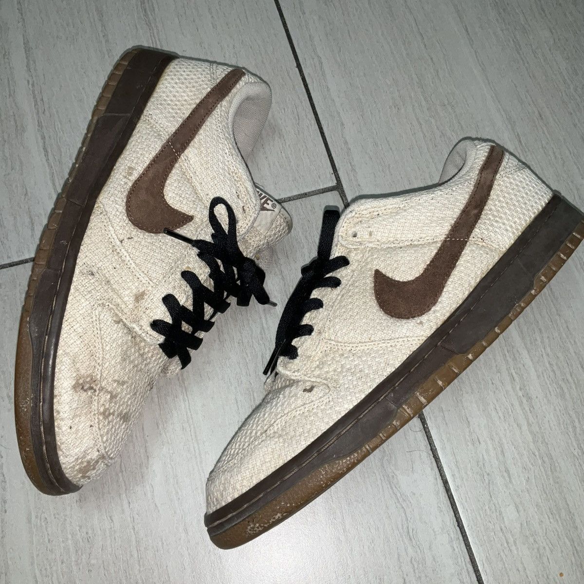 Nike Nike Dunk Hemp size 12 Size US 12 / EU 45 - 3 Thumbnail