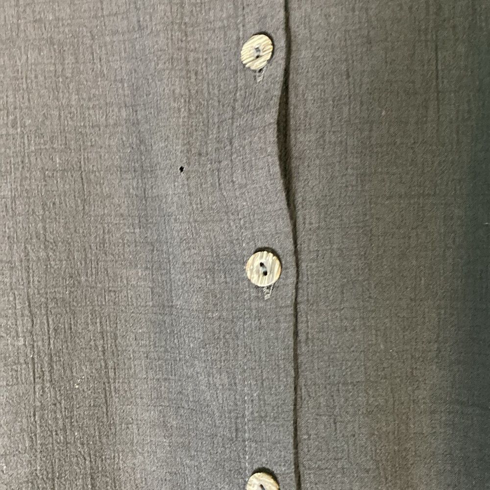 Transit Transit Par Such Size 3 Gray Viscose Wool Button Up Shirt wi Size L / US 10 / IT 46 - 8 Thumbnail