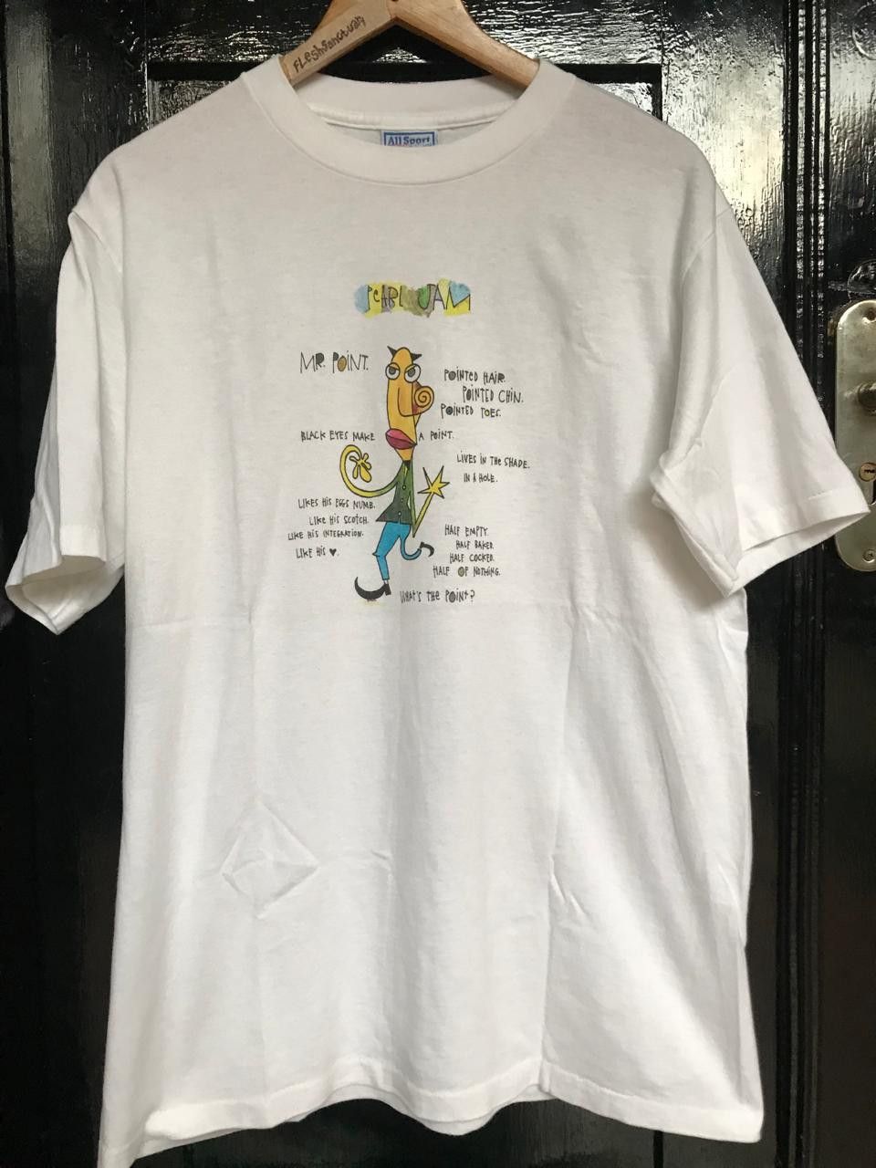 Band Tees Pearl Jam Mr Point Vitalogy Tour Band T Shirt Size US L / EU 52-54 / 3 - 1 Thumbnail
