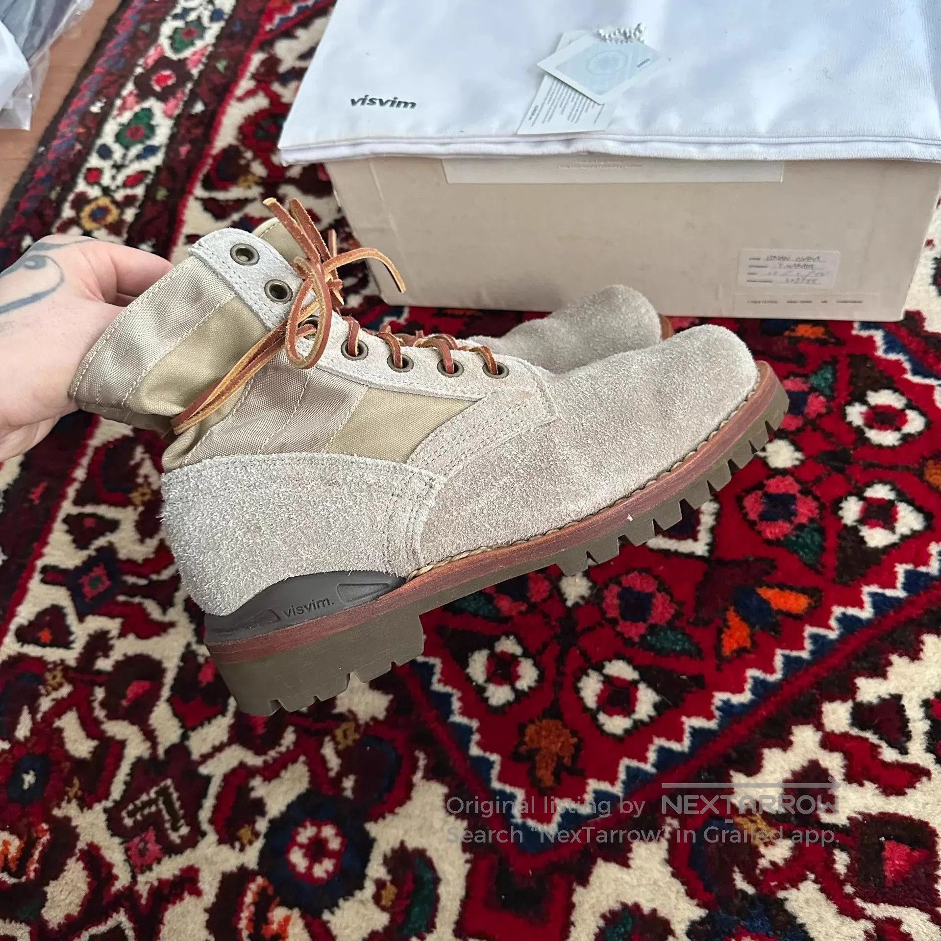 Visvim Multi Color Lace-Up Boots Size 8. Size US 8 / EU 41 - 5 Thumbnail