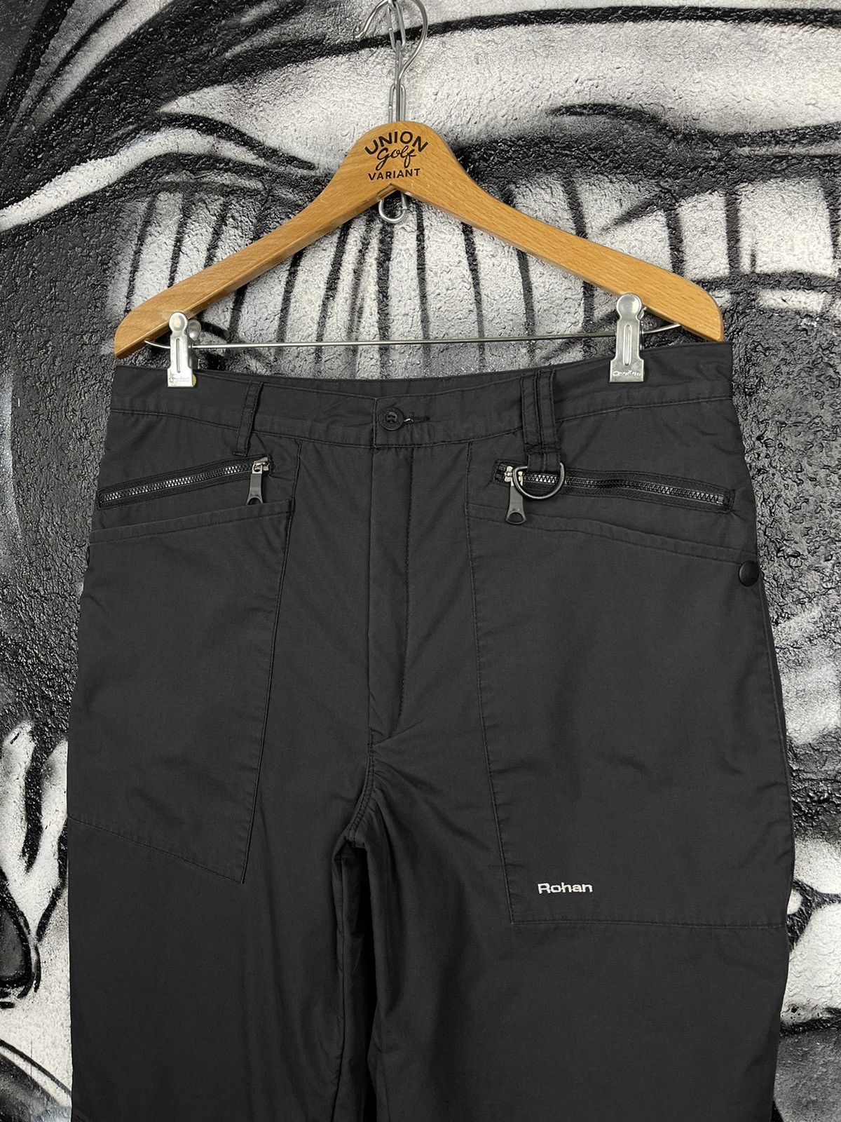 Other Rohan Vintage Outdoor Walking Black Winter Pants Men’s Size Large Size US 34 / EU 50 - 3 Thumbnail