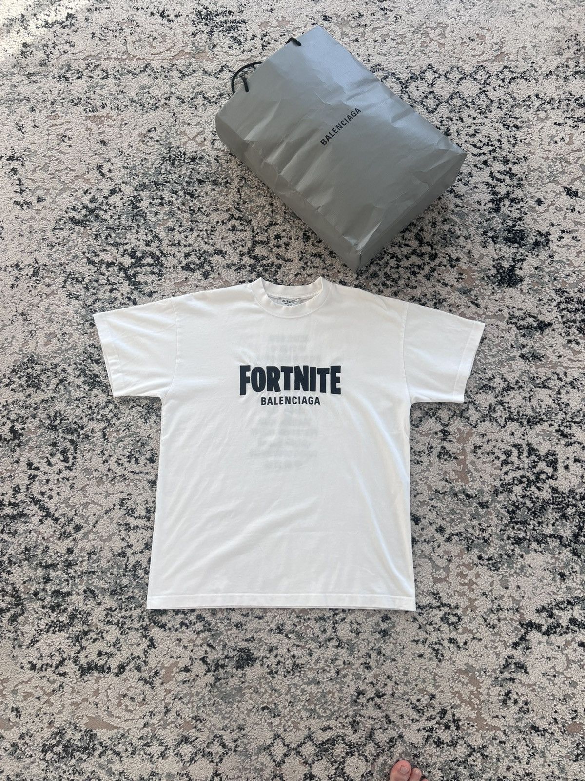 Balenciaga Balenciaga X Fornite White T shirt | Grailed