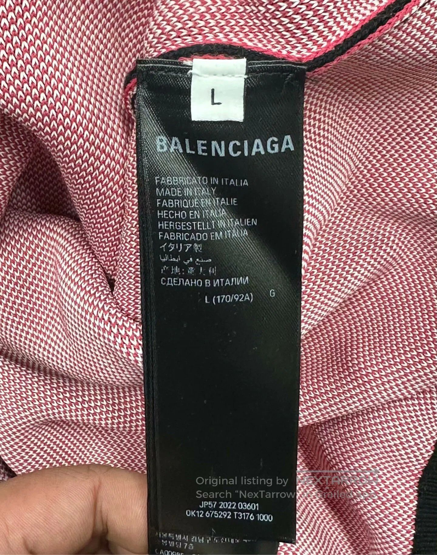 Balenciaga Balenciaga Black Logo Knit Sweater L Size. Size US L / EU 52-54 / 3 - 3 Thumbnail