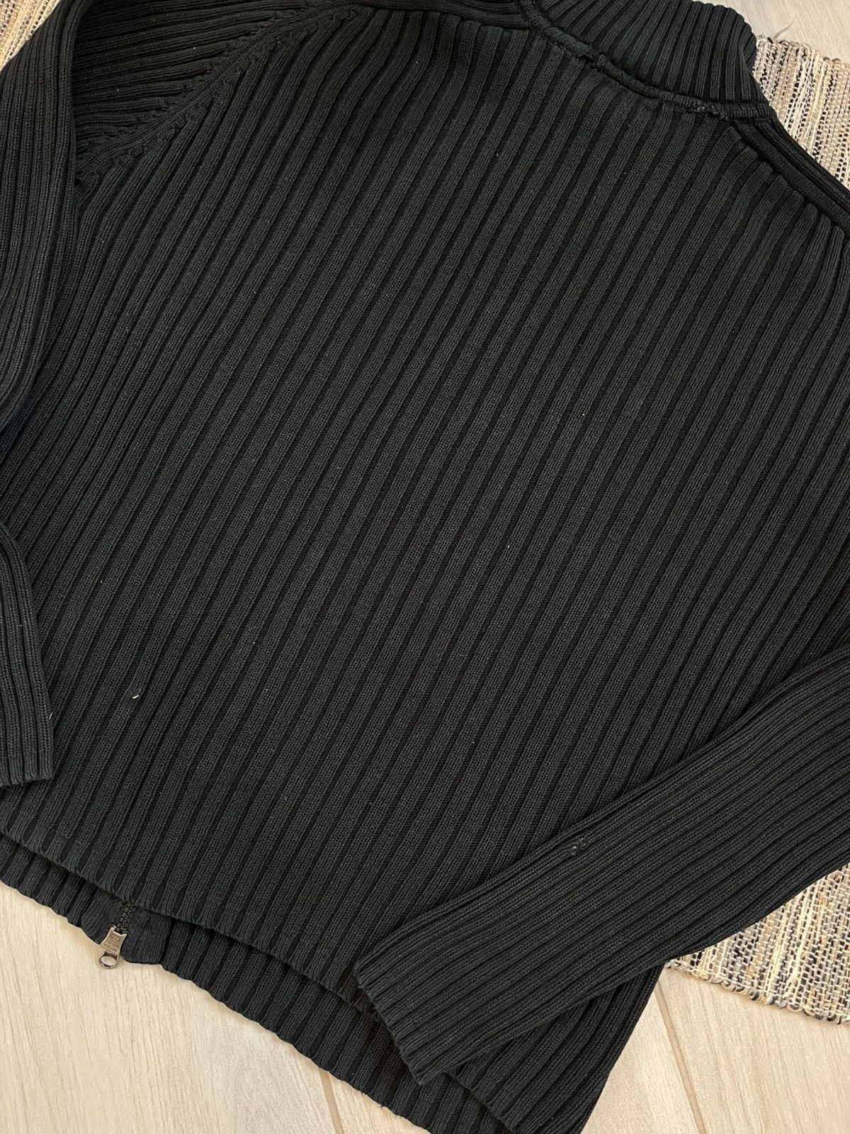 Vintage Vintage Avantgarde Zip Sweater minimalistic Y2K distressed Size US XL / EU 56 / 4 - 12 Thumbnail