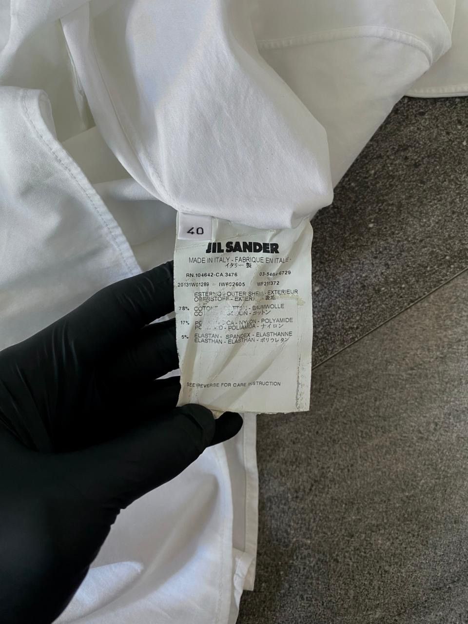 Jil Sander FREE TAX! Cropped Ls Shirt by Raf Simons Size US S / EU 44-46 / 1 - 9 Thumbnail
