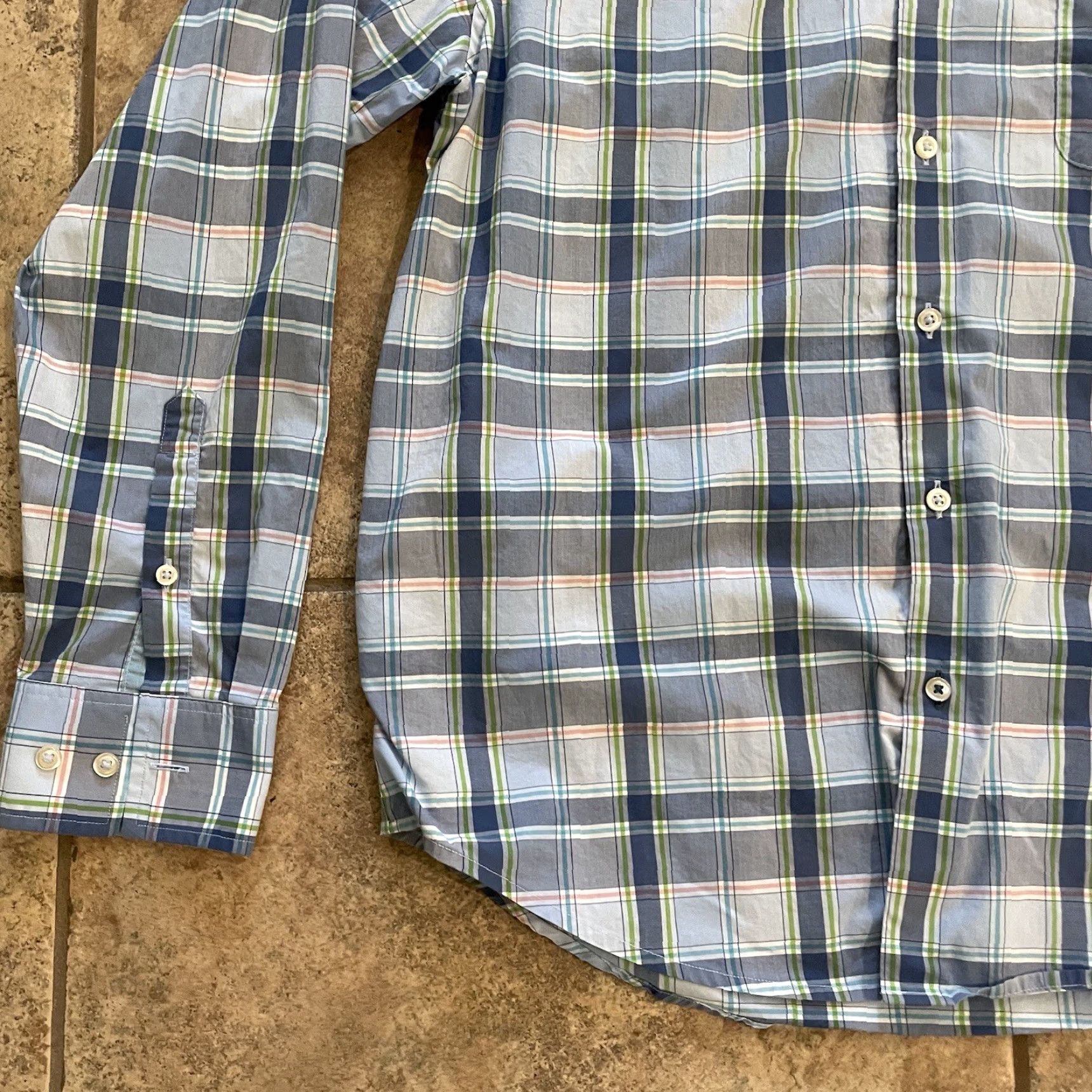 Tommy Bahama Tommy Bahama Shirt Mens L Button-Down Long Sleeve Plaid Multicolor Newport Coast Size US L / EU 52-54 / 3 - 3 Thumbnail