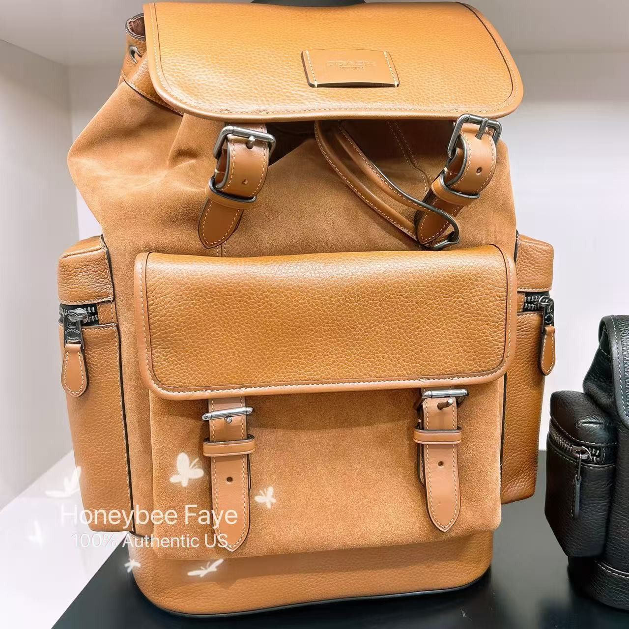 Coach NWT Coach MEN's Sprint Backpack CCG12 suede 2025 Fall🔥🔥 Size ONE SIZE - 2 Thumbnail